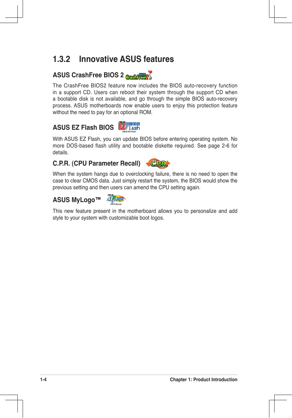 2 innovative asus features | Asus P4V800D-X User Manual | Page 14 / 70