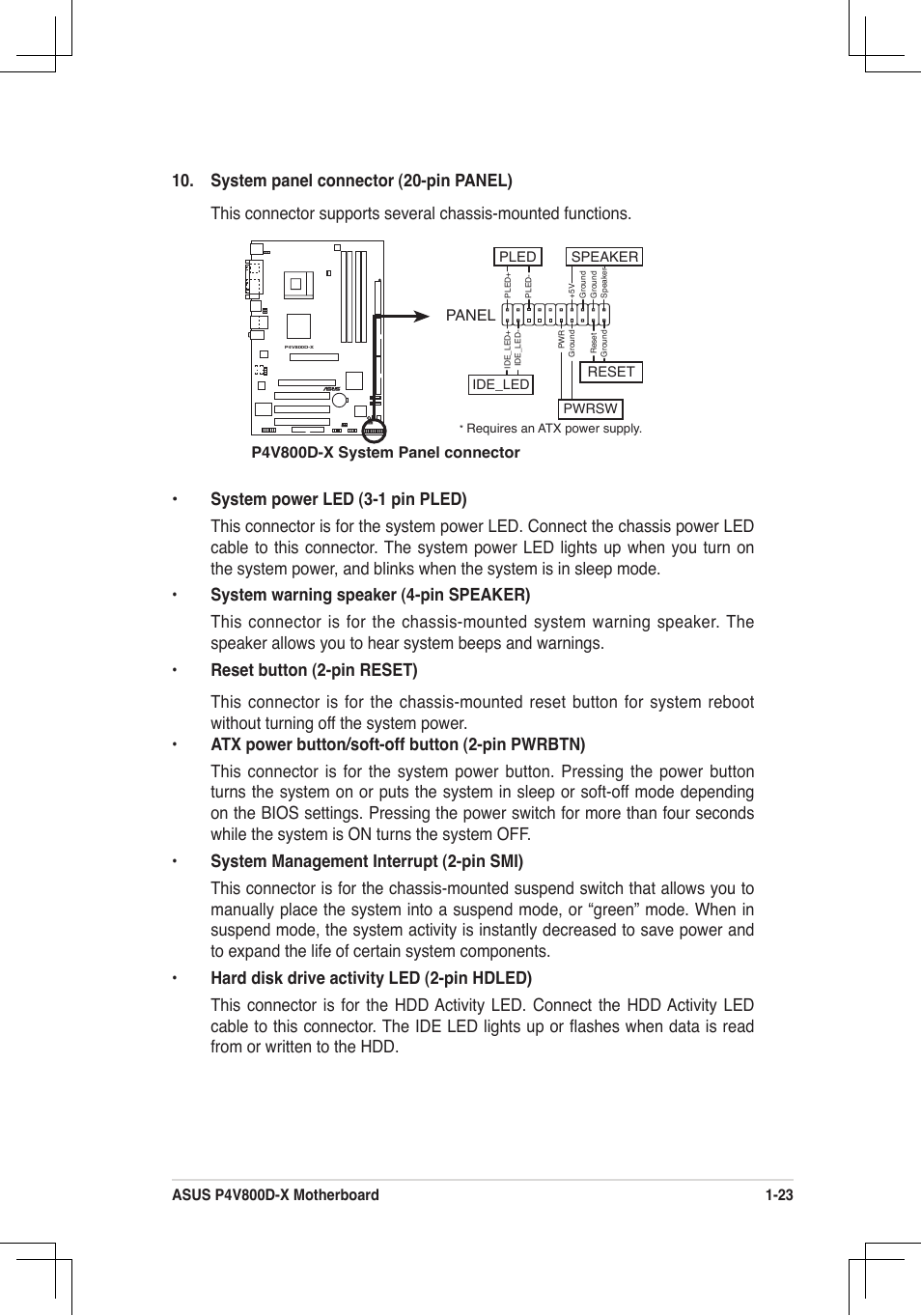 Asus P4V800D-X User Manual | Page 33 / 70