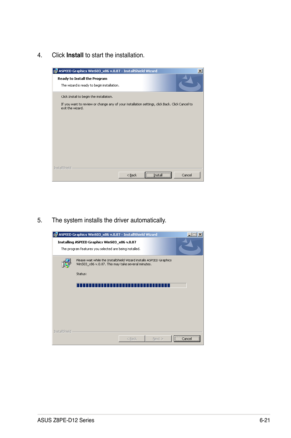 Asus Z8PE-D12 User Manual | Page 161 / 168