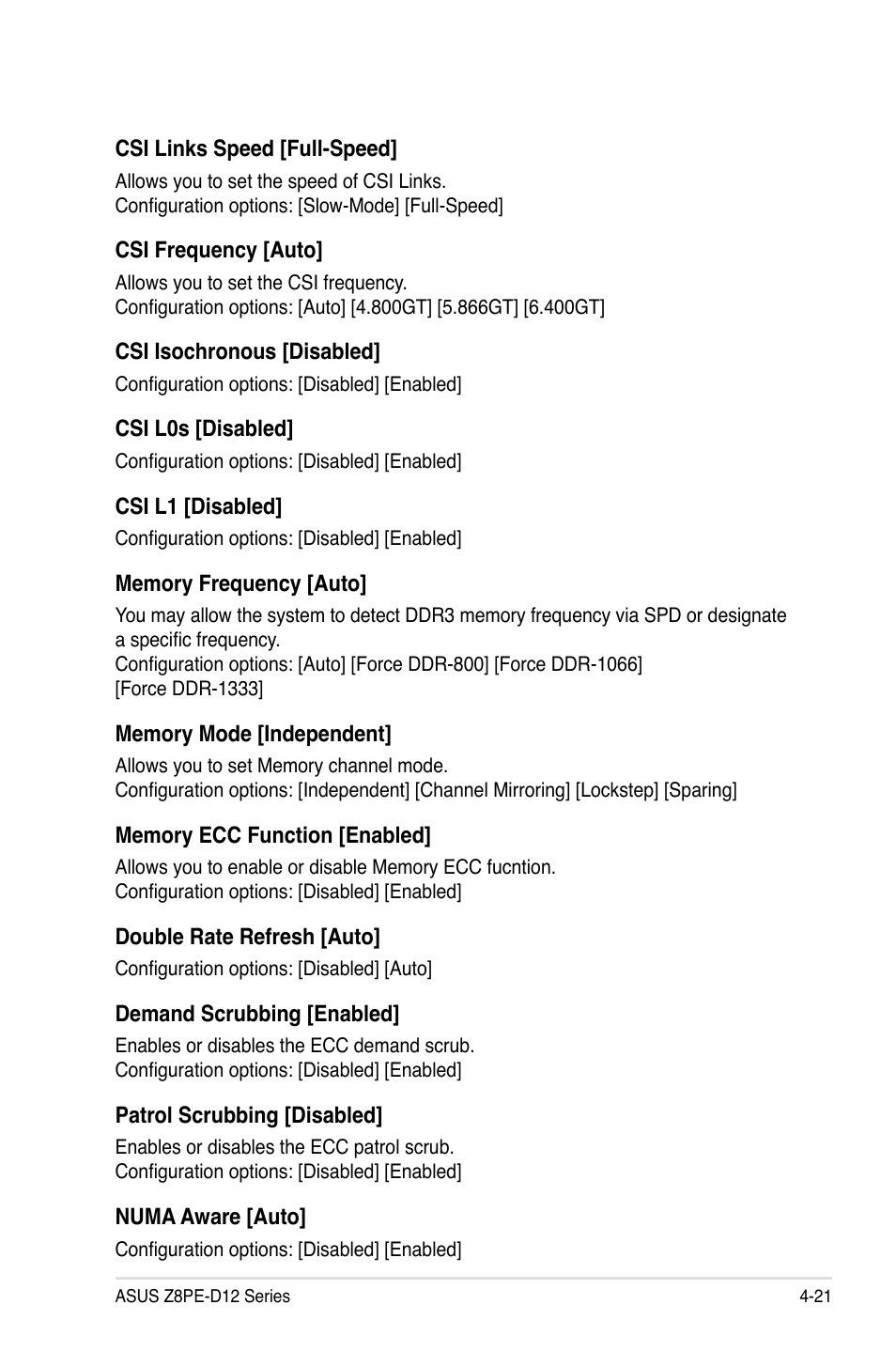 Asus Z8PE-D12 User Manual | Page 87 / 168
