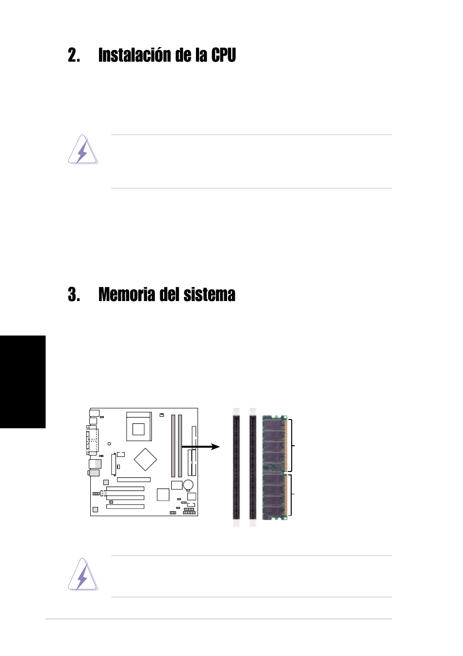 Instalación de la cpu | Asus A7N8X-VM User Manual | Page 12 / 16