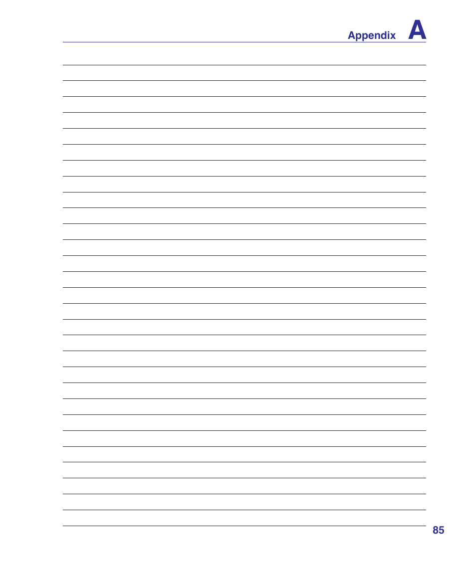 Asus W5Fe User Manual | Page 85 / 87
