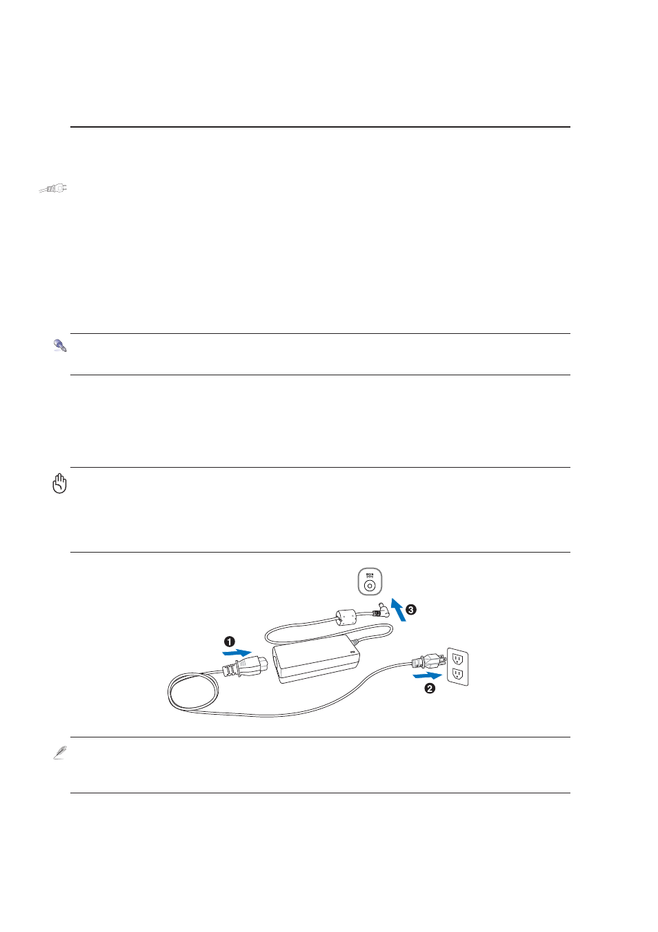 Power system | Asus Z93E User Manual | Page 24 / 70