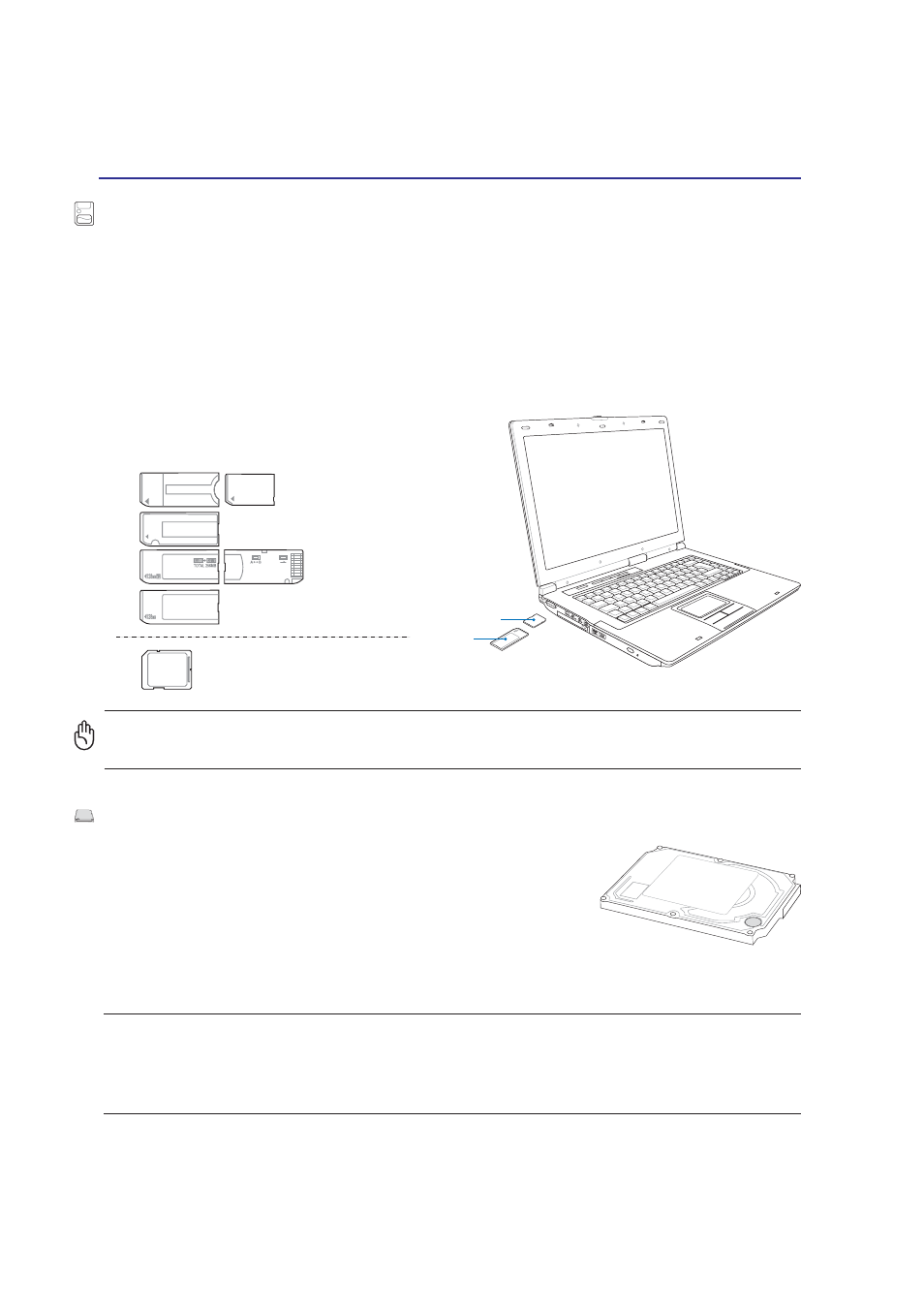 Hard disk drive | Asus Z93E User Manual | Page 42 / 70