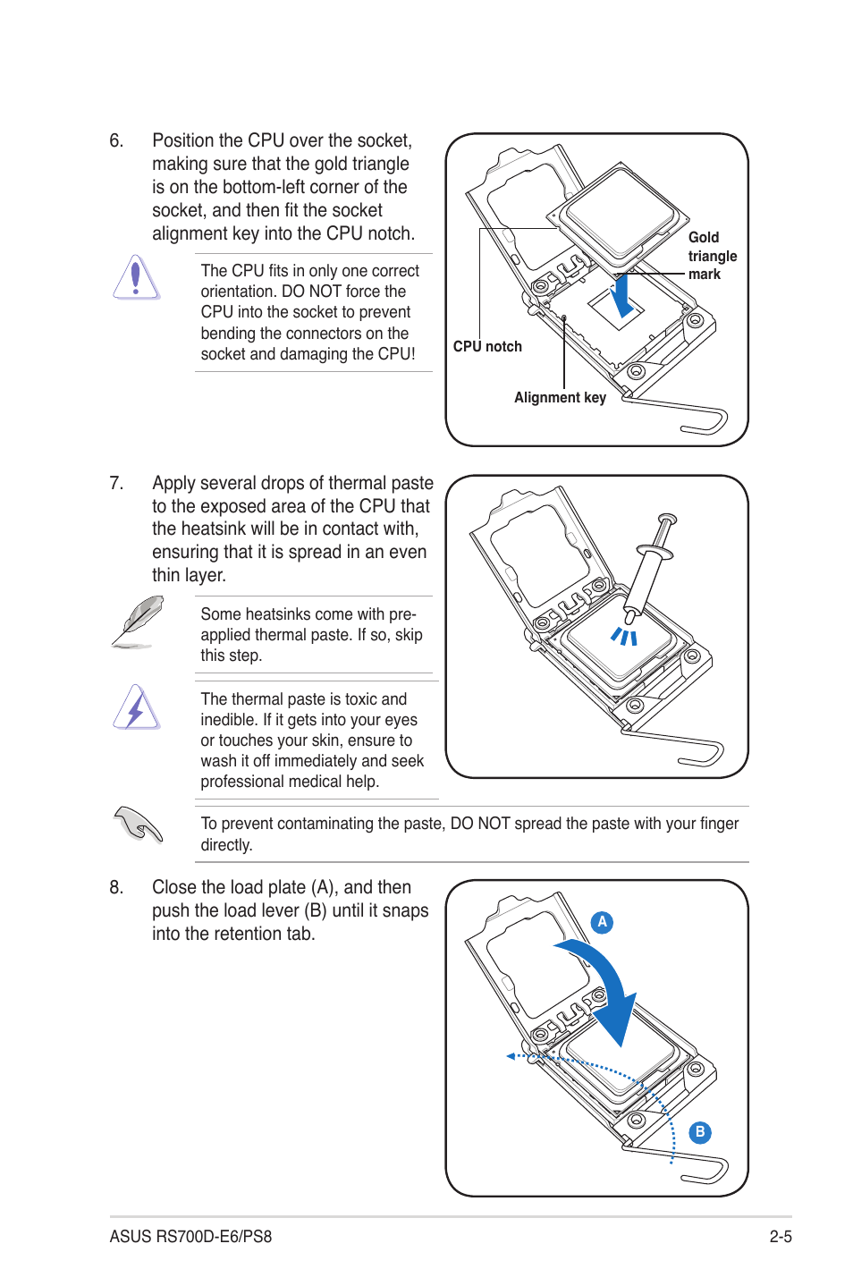 Asus RS700D-E6/PS8 User Manual | Page 23 / 144