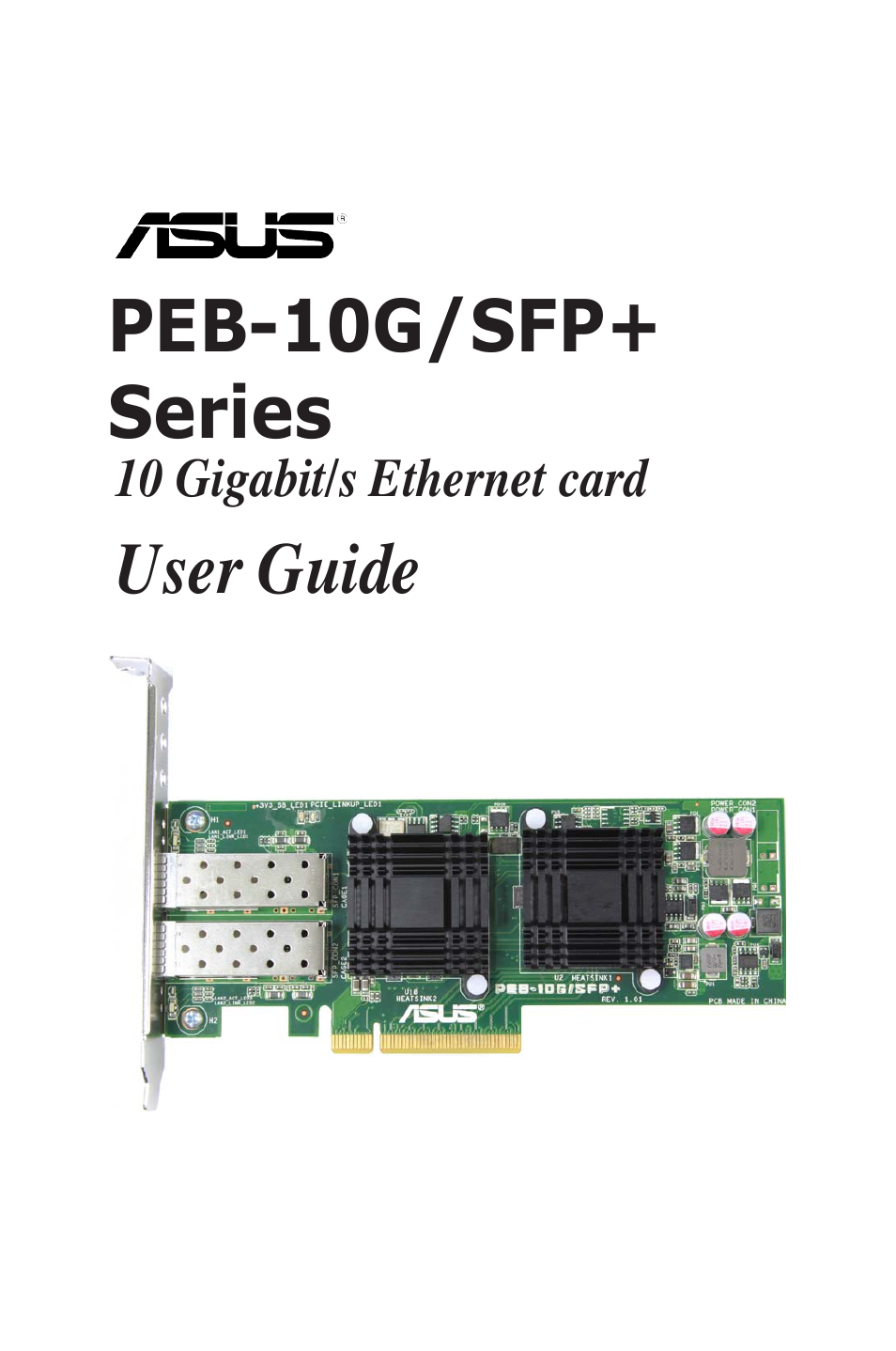 Asus PEB-10G/SFP PLUS/SINGLE User Manual | 38 pages