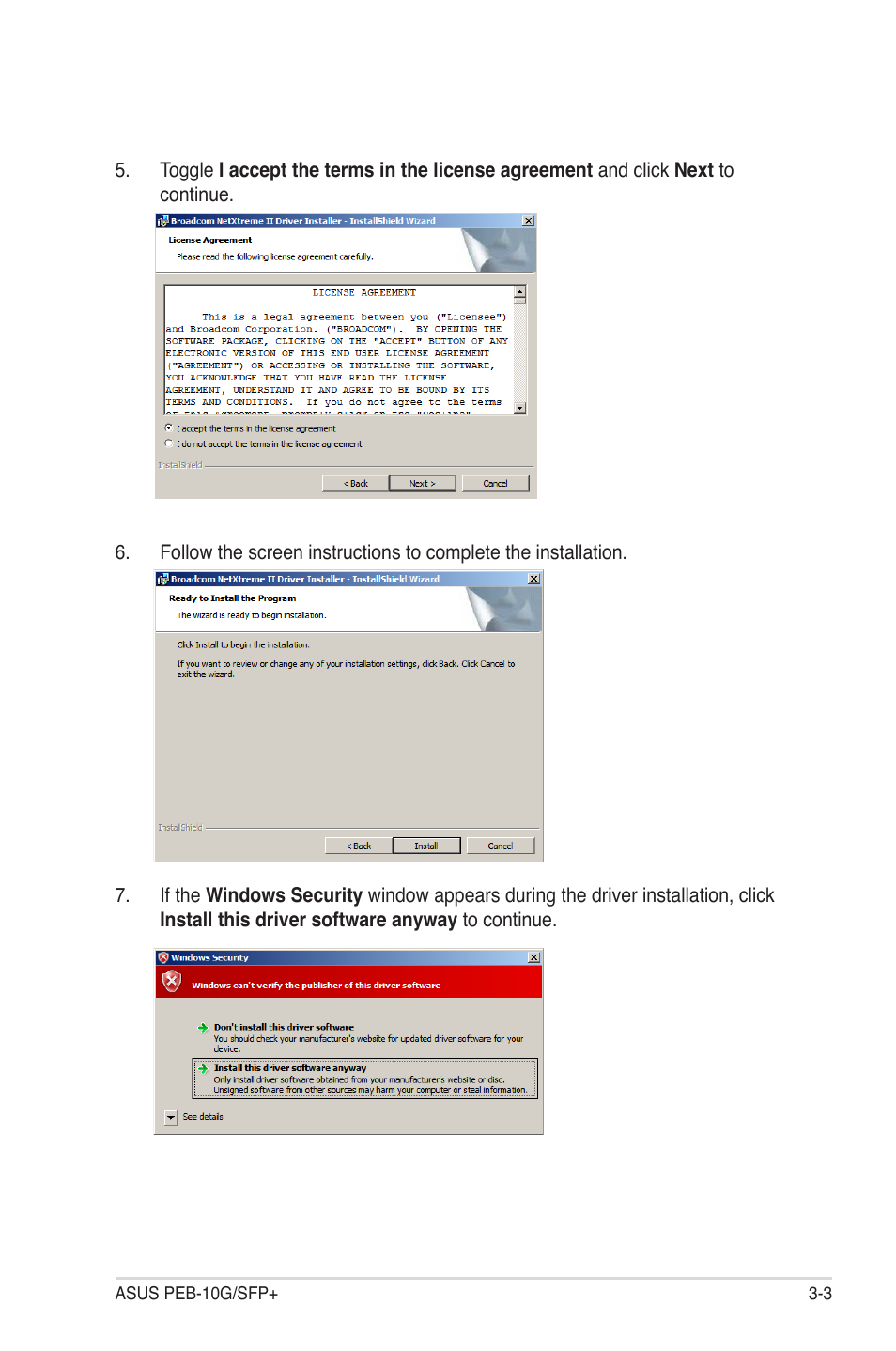 Asus PEB-10G/SFP PLUS/SINGLE User Manual | Page 21 / 38