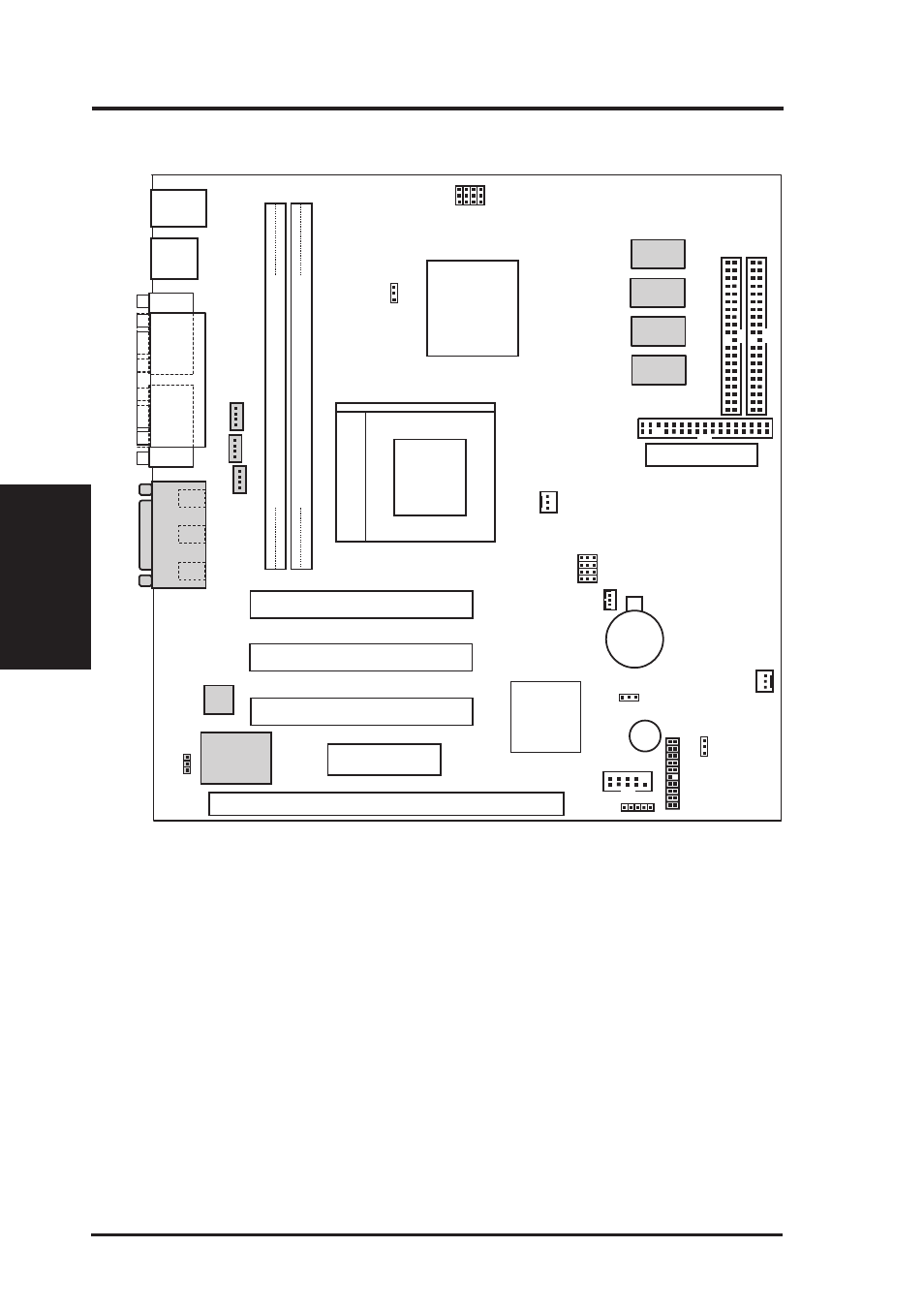 Hardware setup, 1 motherboard layout, 12 asus mes-vm user’s manual | Motherboard layout 3. h/w setup, Sis620 agpset with agp 2x, Socket 370, Isa slot 1, Pci slot 2 (pci2) pci slot 1 (pci1), Pci slot 3 (pci3), Atxpwr | Asus MES-VM User Manual | Page 12 / 88