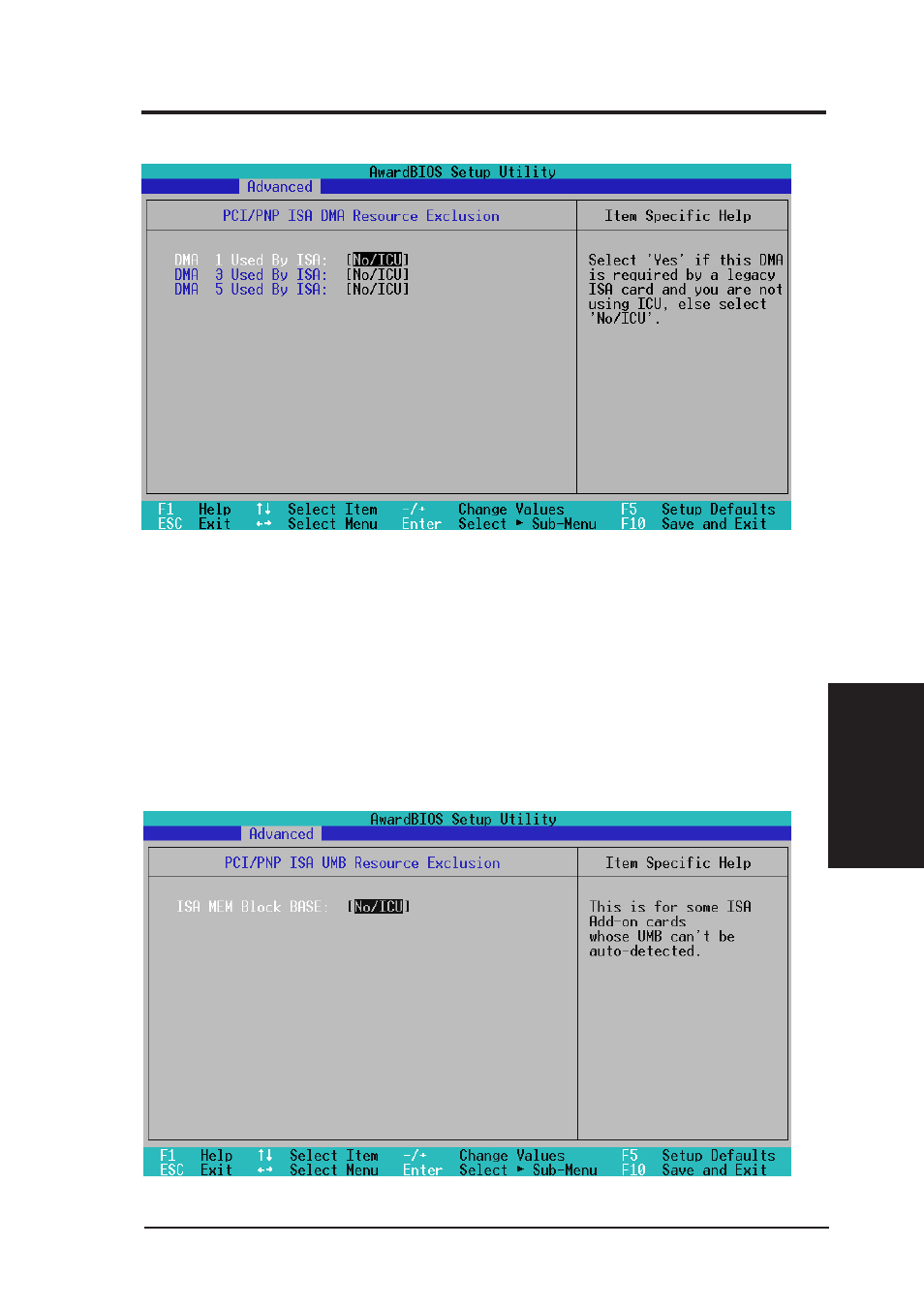 Bios setup | Asus MES-VM User Manual | Page 51 / 88