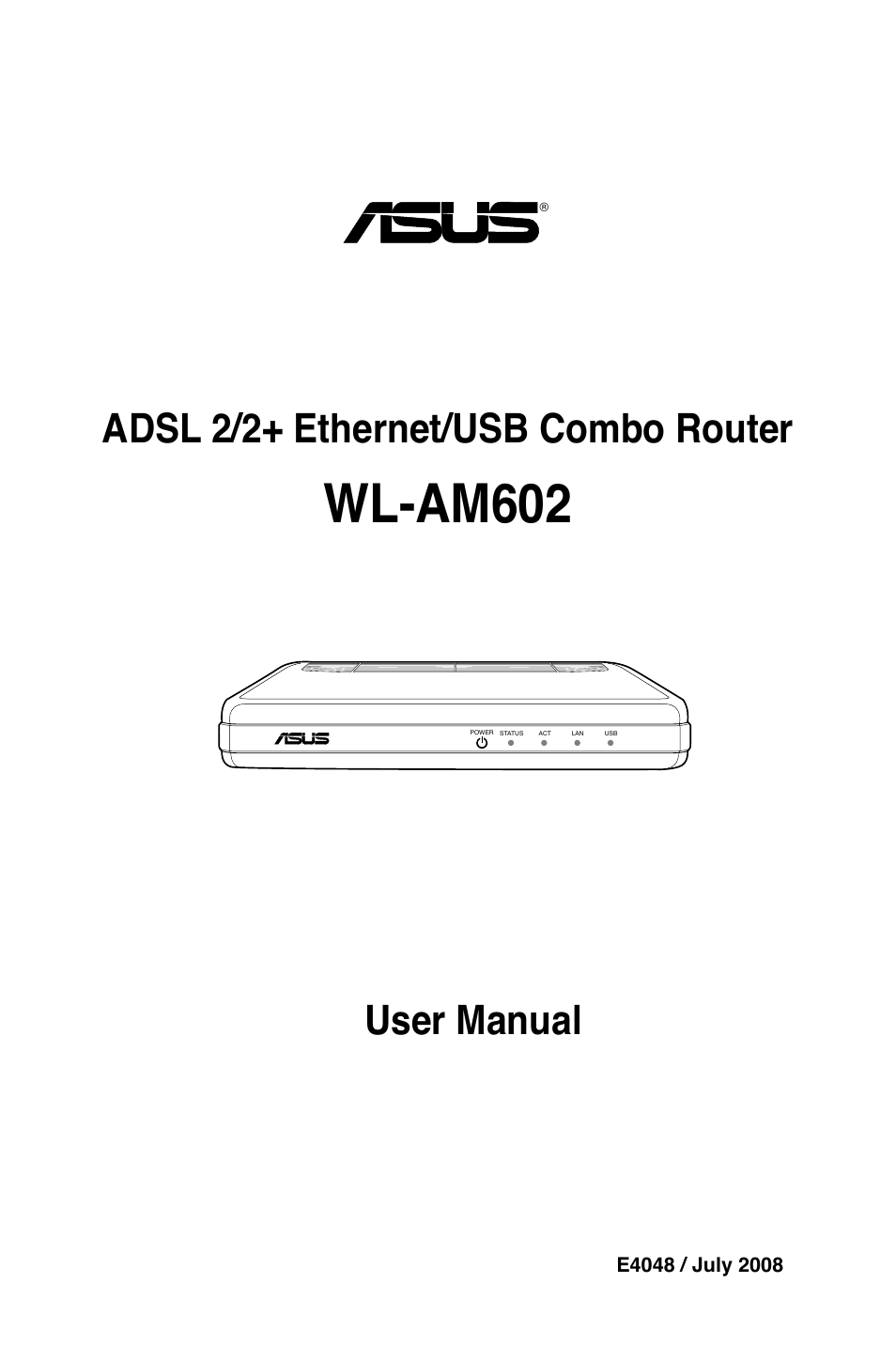 Asus WL-AM602 User Manual | 48 pages