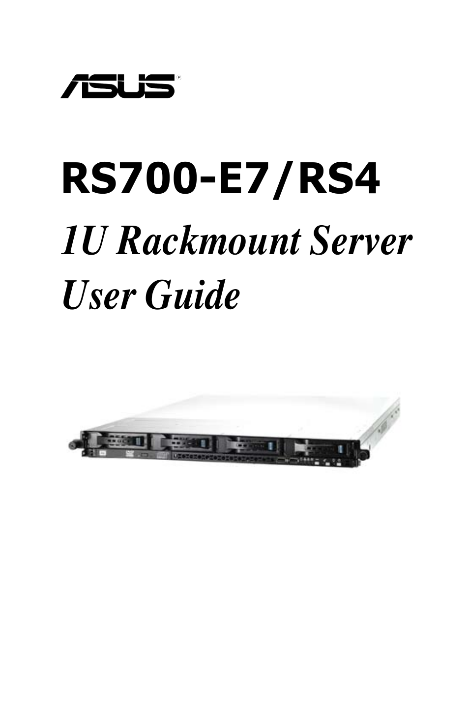 Asus RS700-E7/RS4 User Manual | 196 pages