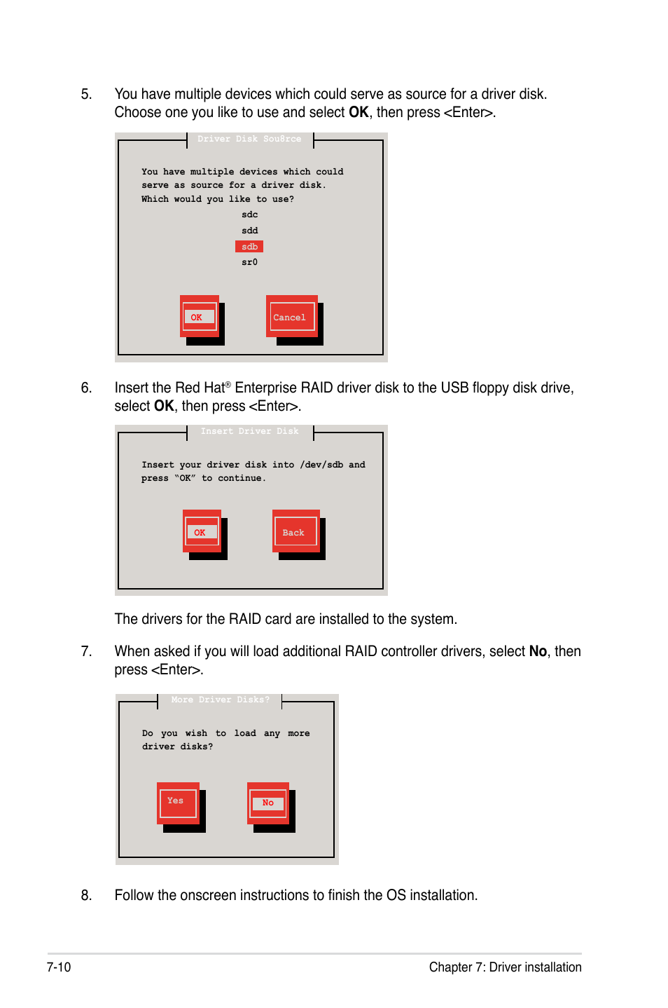 Insert the red hat | Asus RS700-E7/RS4 User Manual | Page 166 / 196