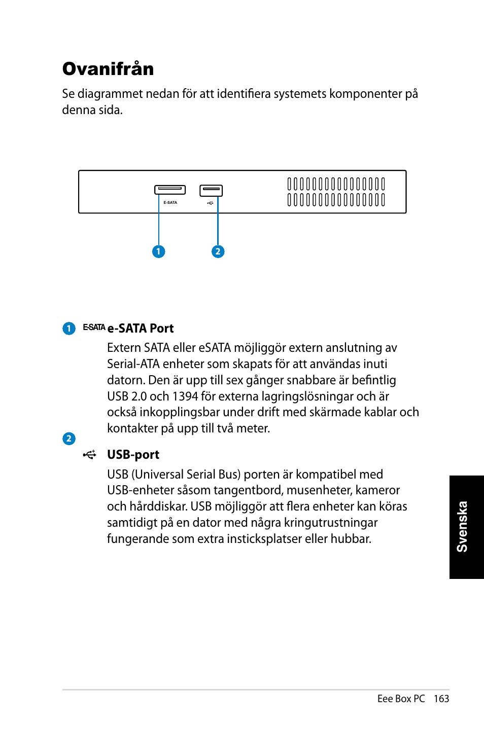 Ovanifrån | Asus EB1007 User Manual | Page 163 / 181