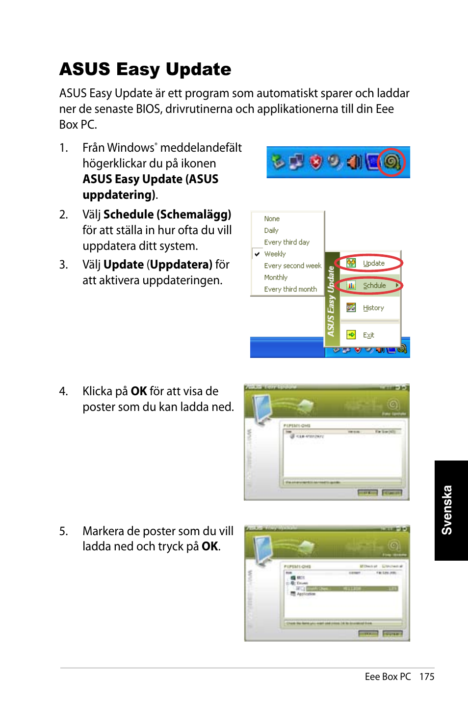 Asus easy update | Asus EB1007 User Manual | Page 175 / 181