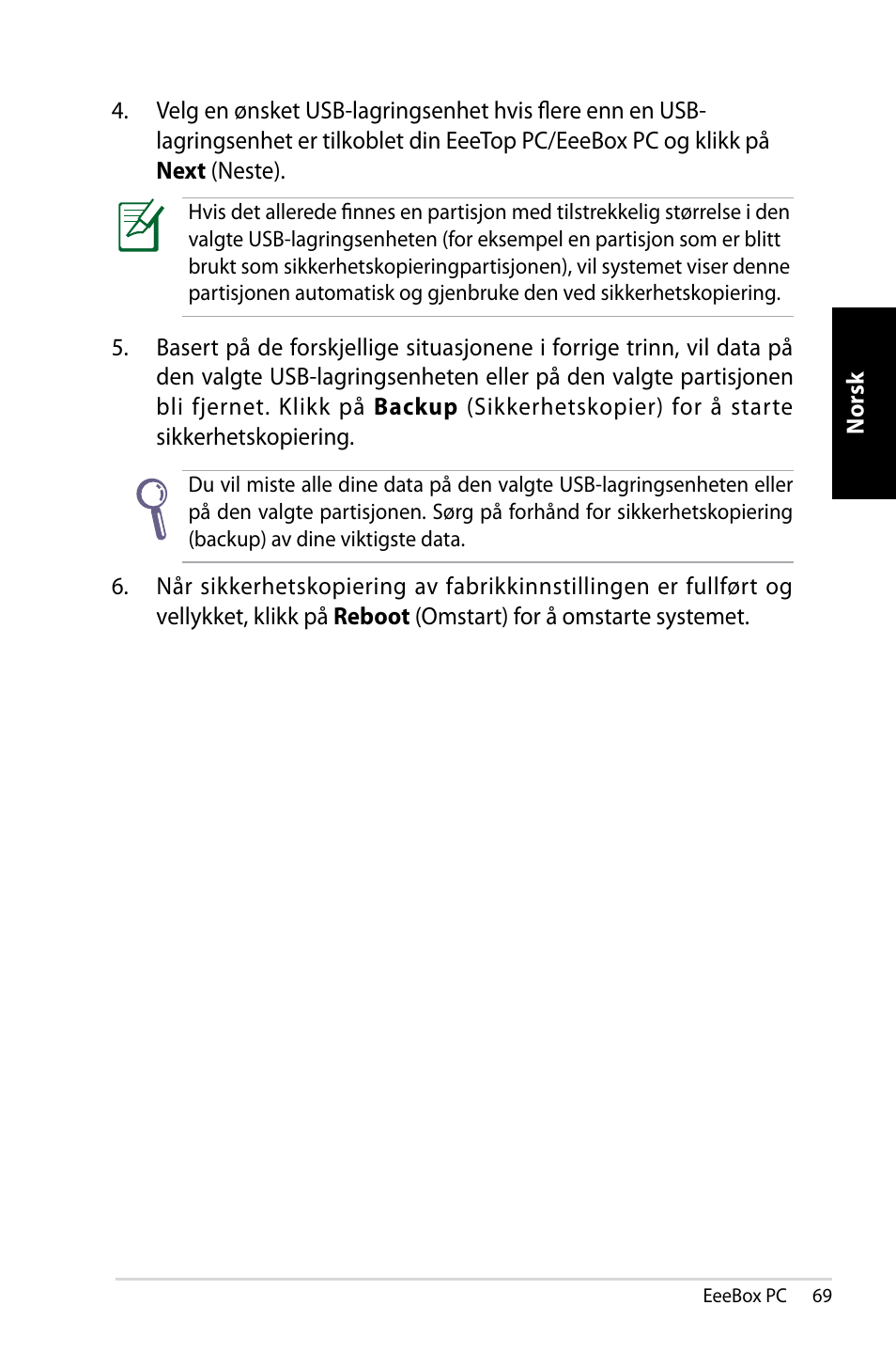 Asus EB1007 User Manual | Page 69 / 181