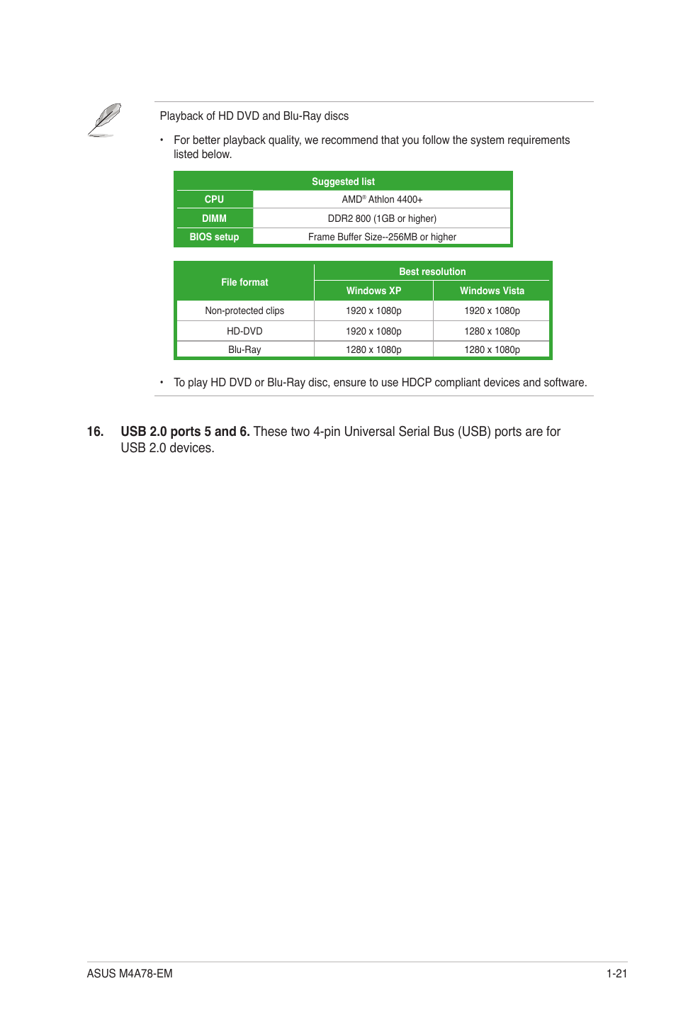 Asus M4A78-EM User Manual | Page 33 / 64