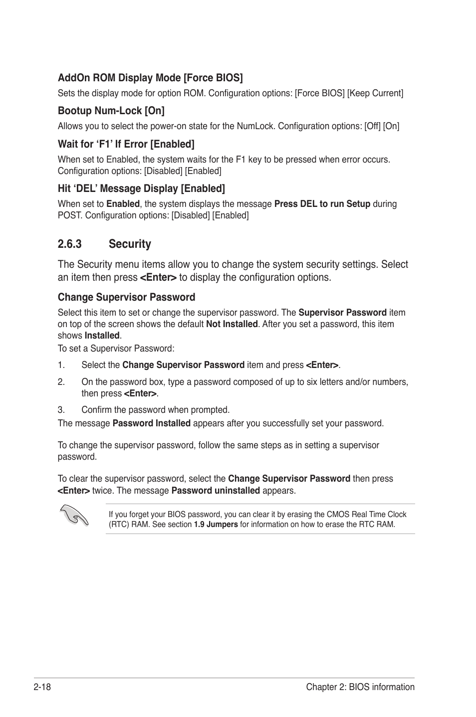 3 security, Security -18 | Asus M4A78-EM User Manual | Page 60 / 64