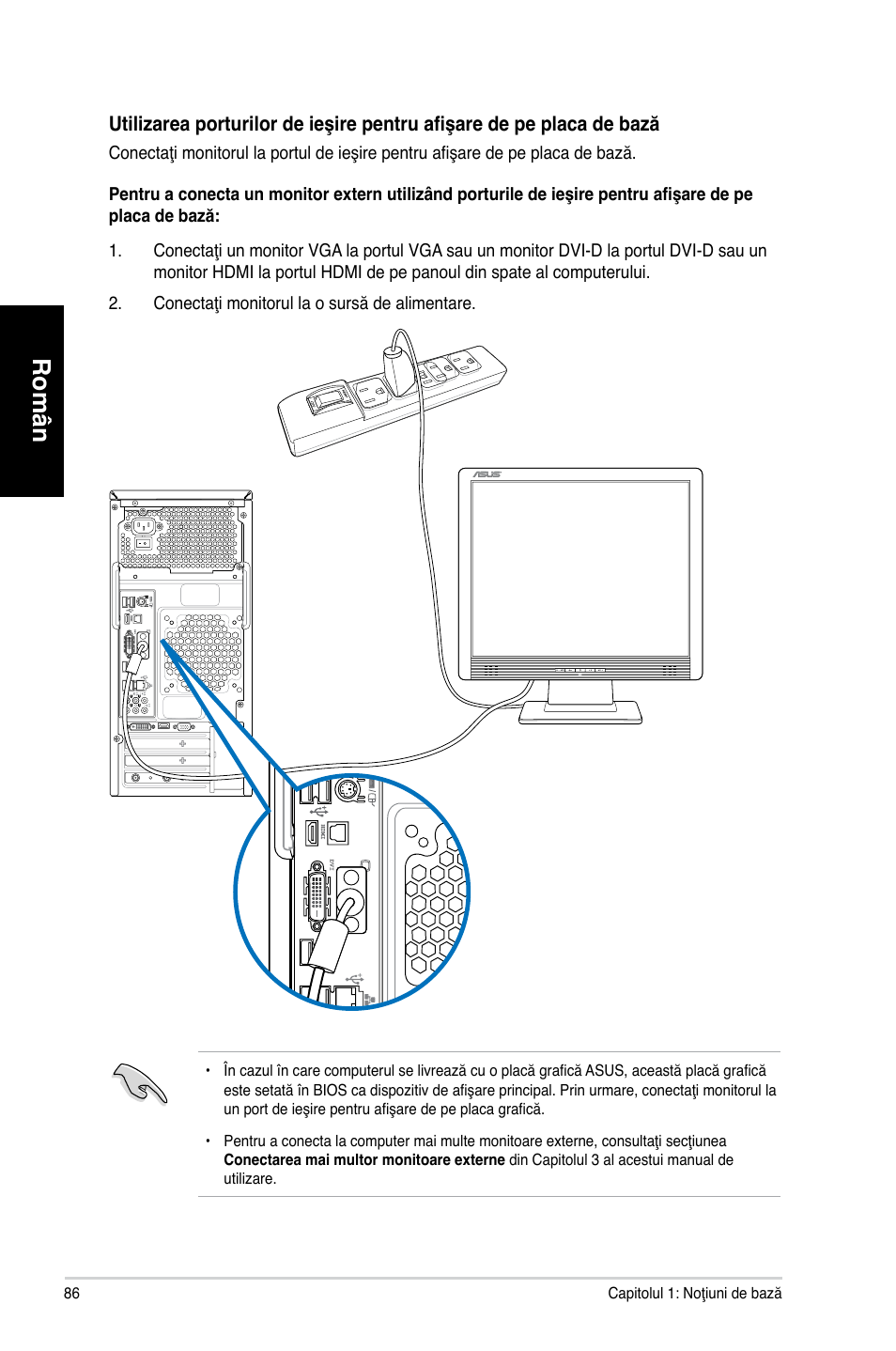 Română român română român | Asus CM1831 User Manual | Page 88 / 212