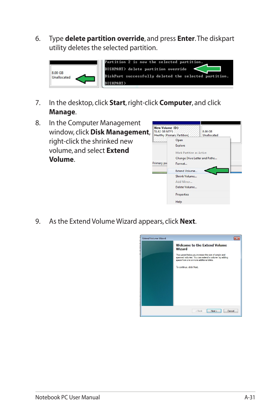 Asus G55VW User Manual | Page 109 / 134