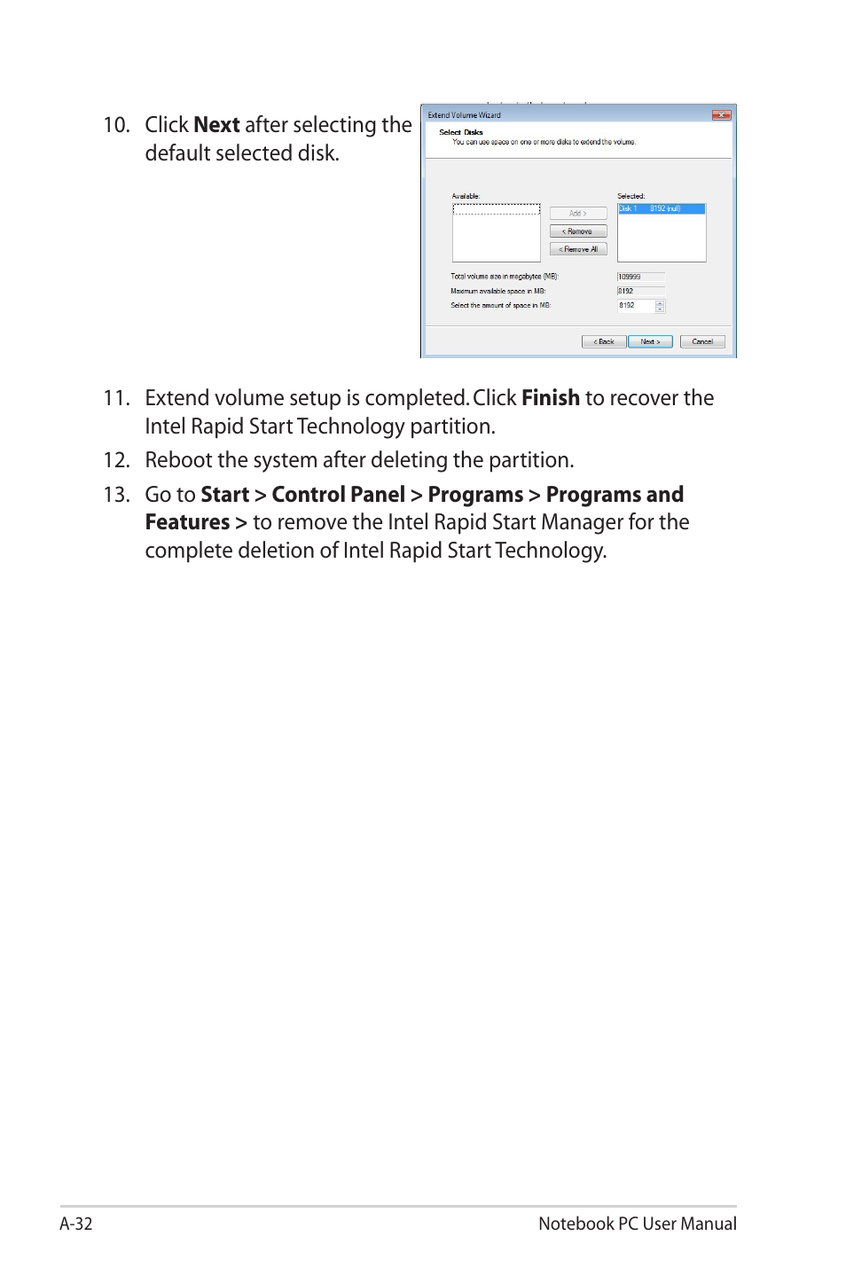 Asus G55VW User Manual | Page 110 / 134
