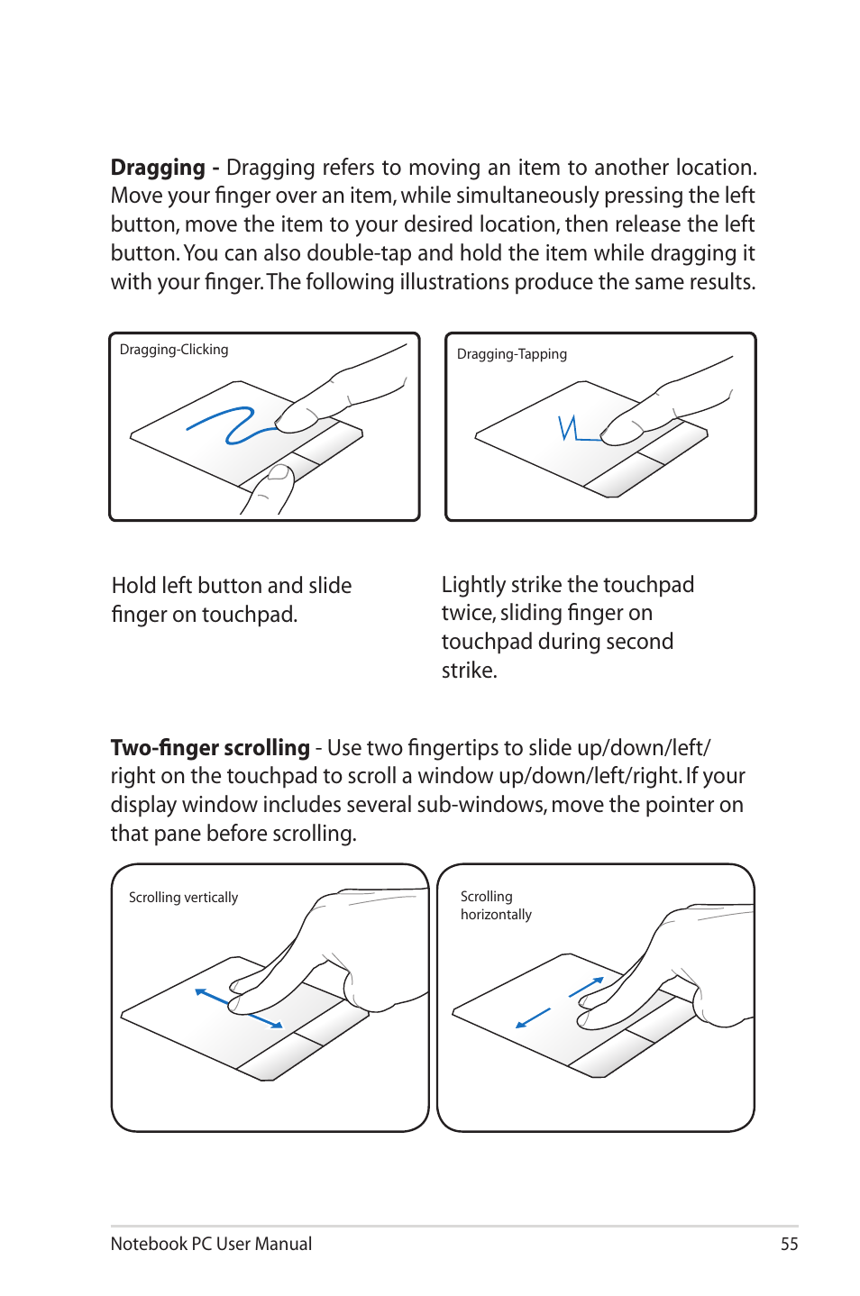 Asus G55VW User Manual | Page 55 / 134