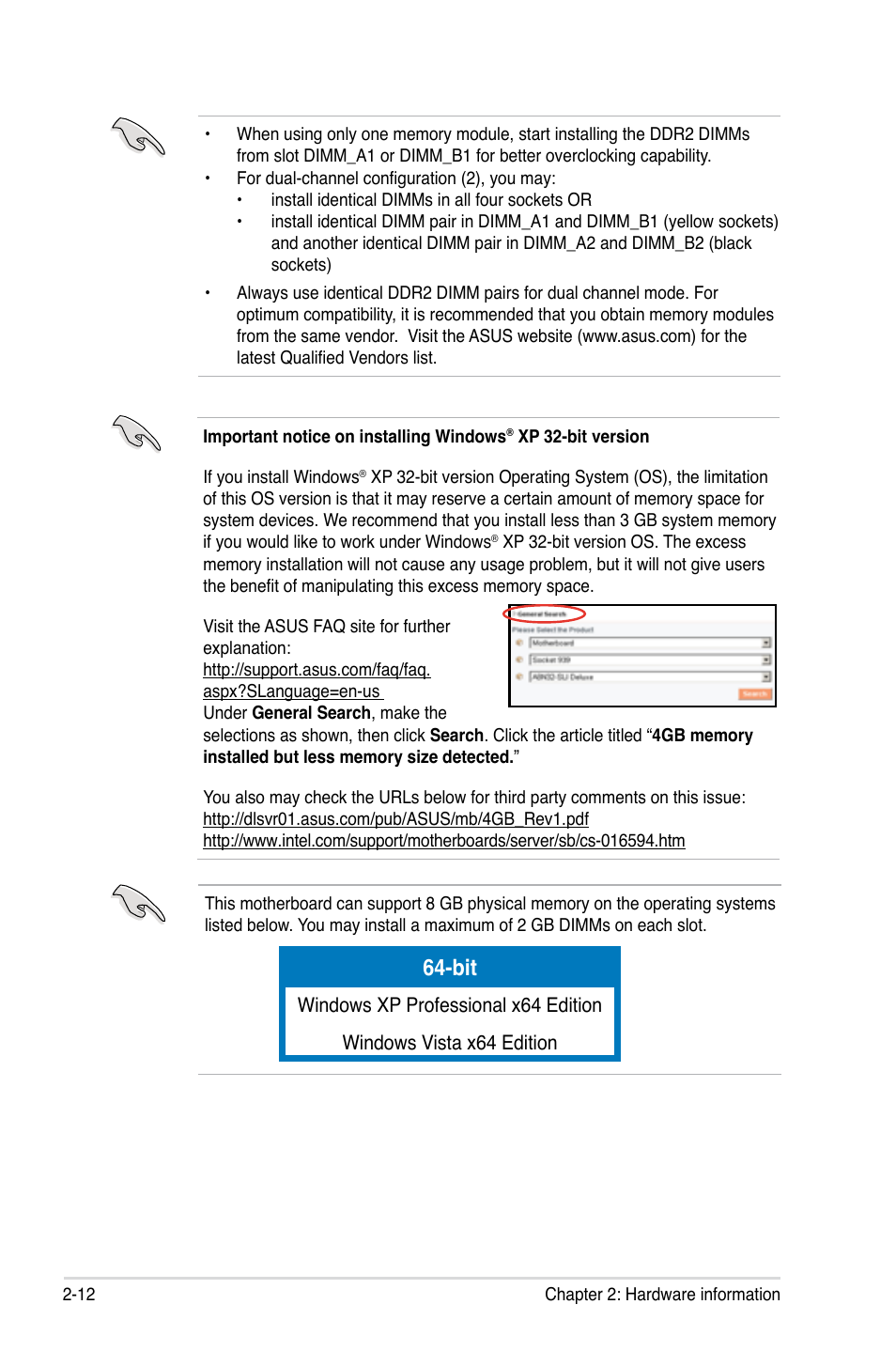 Asus M3A User Manual | Page 34 / 134