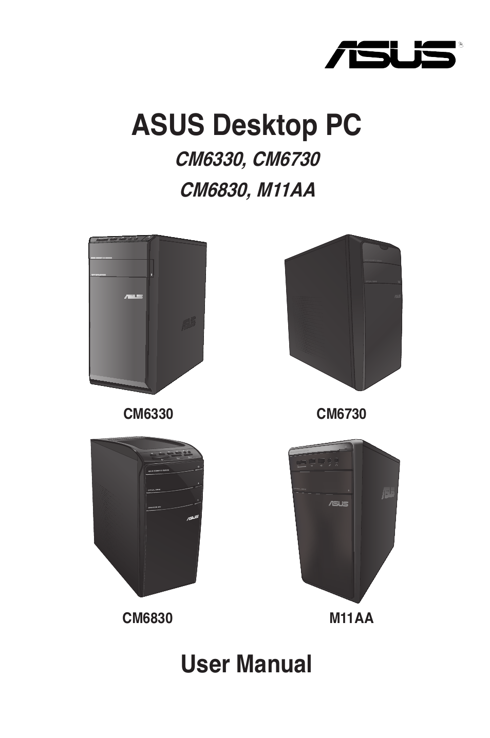 Asus CM6830 User Manual | 90 pages