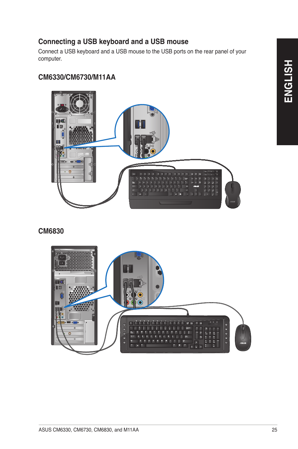 En gl is h en gl is h | Asus CM6830 User Manual | Page 25 / 90