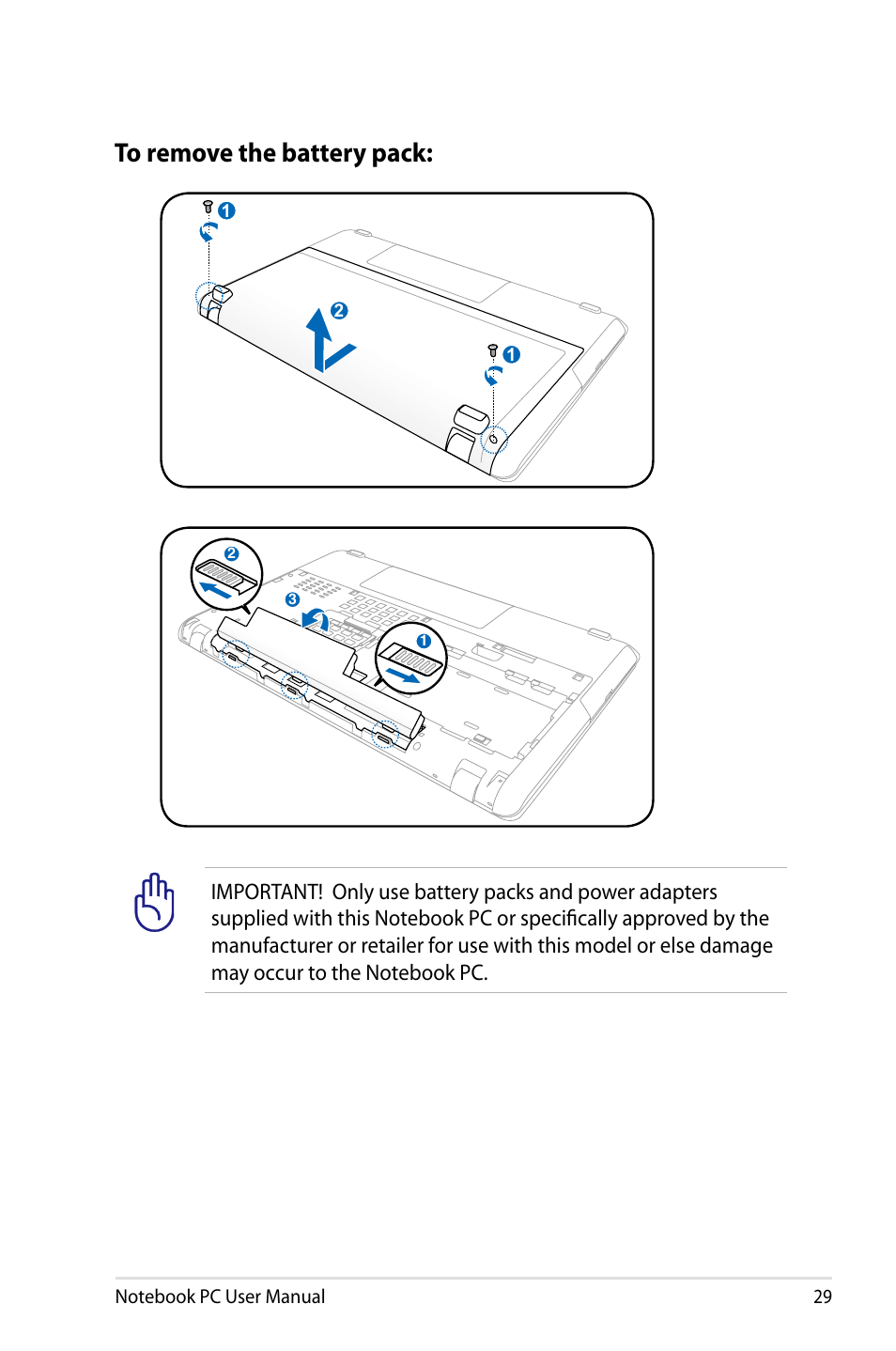 Asus X93SM User Manual | Page 29 / 120