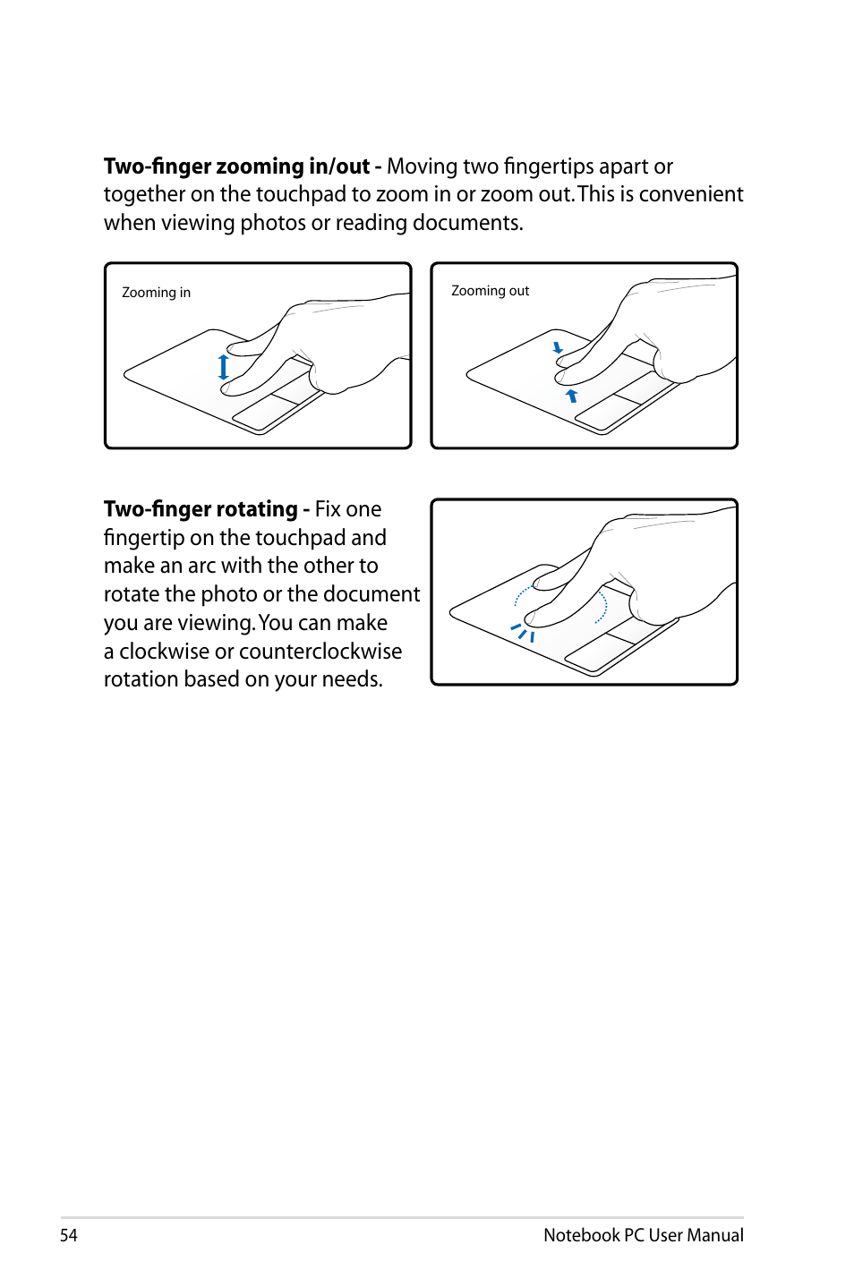 Asus X93SM User Manual | Page 54 / 120