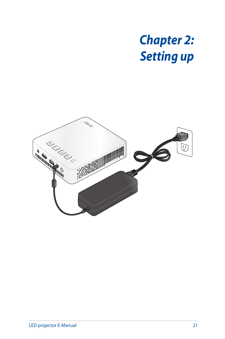 Chapter 2: setting up | Asus S1 User Manual | Page 21 / 46