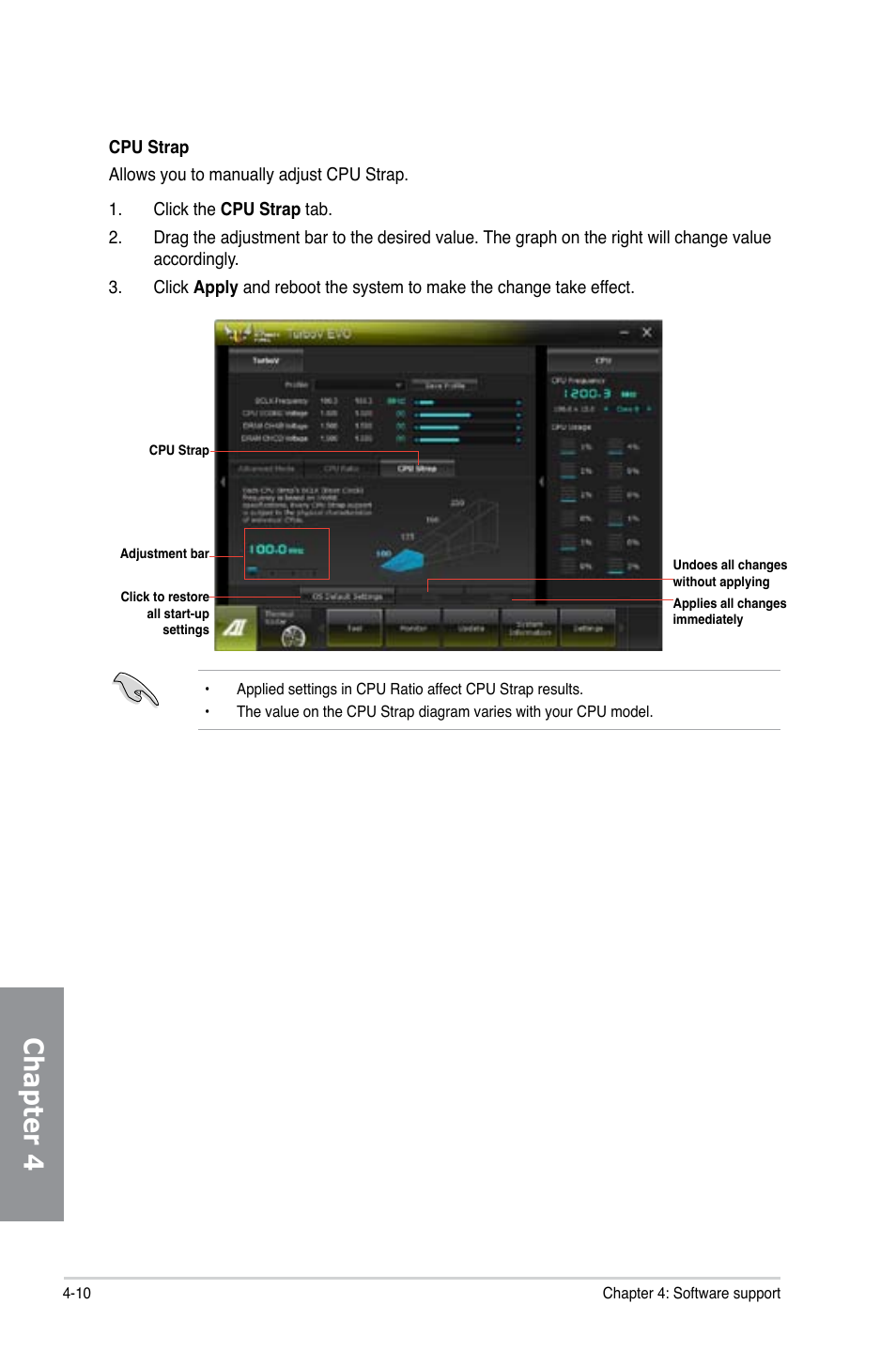 Chapter 4 | Asus SABERTOOTH X79 User Manual | Page 116 / 148