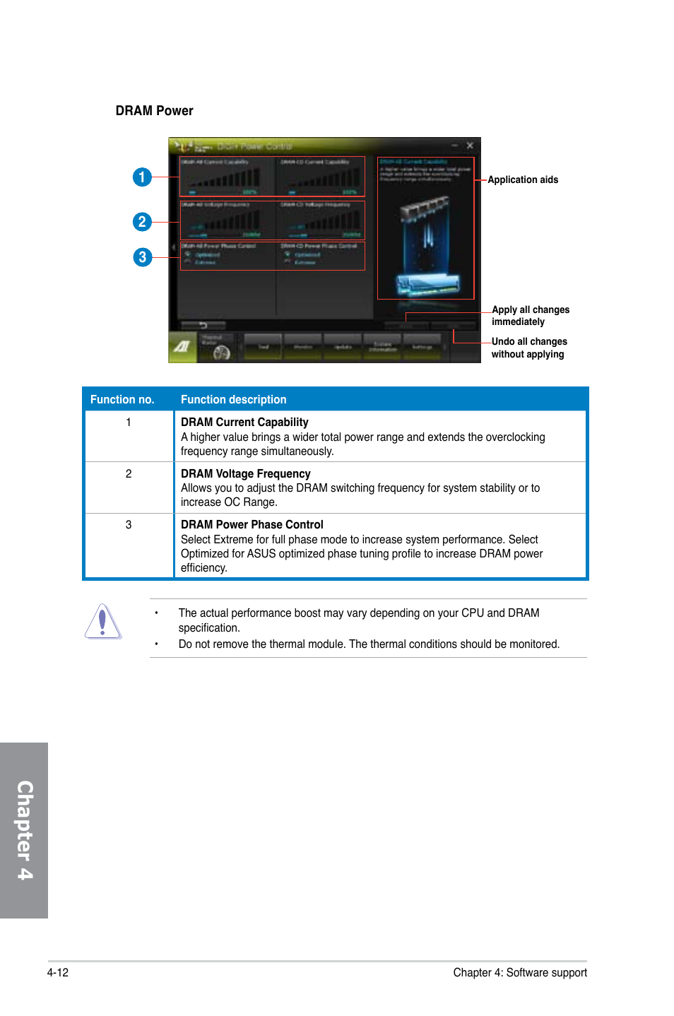 Chapter 4 | Asus SABERTOOTH X79 User Manual | Page 118 / 148