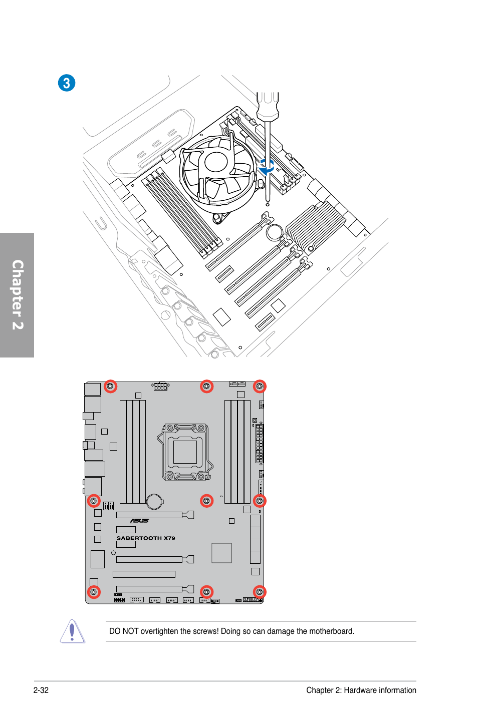 Chapter 2 | Asus SABERTOOTH X79 User Manual | Page 50 / 148