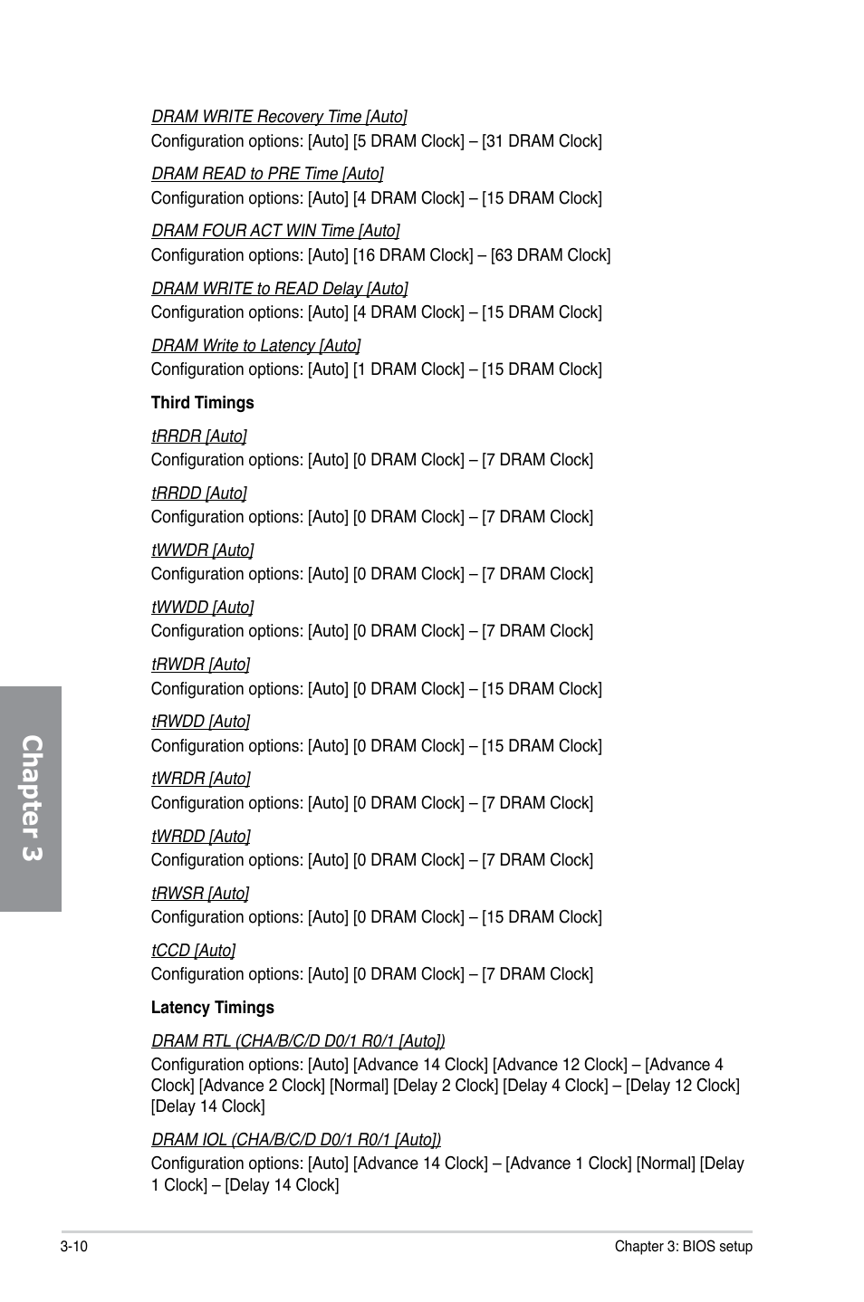 Chapter 3 | Asus SABERTOOTH X79 User Manual | Page 72 / 148