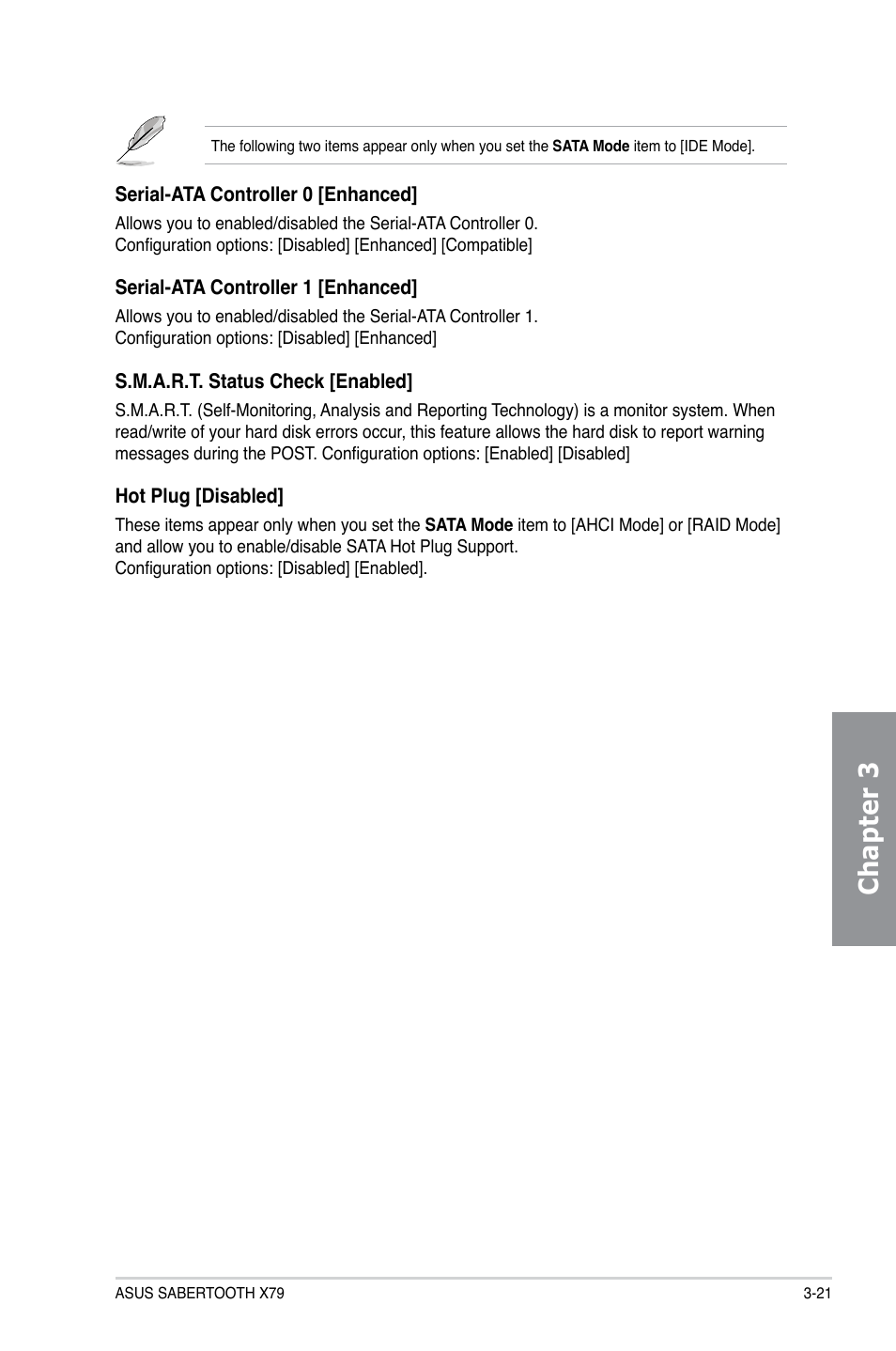 Chapter 3 | Asus SABERTOOTH X79 User Manual | Page 83 / 148