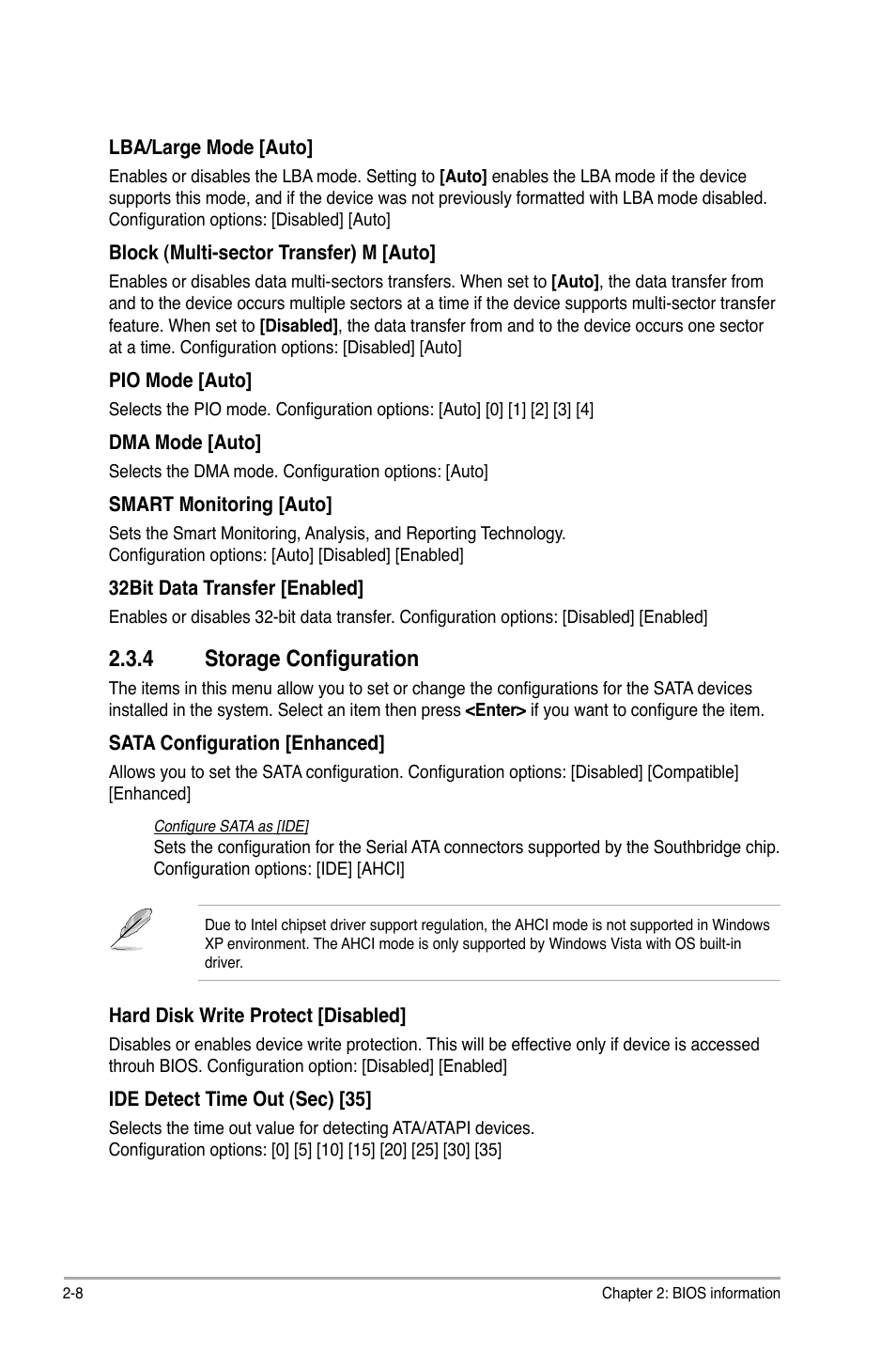 4 storage configuration, Storage configuration -8 | Asus P5P43TD/USB3 User Manual | Page 46 / 62