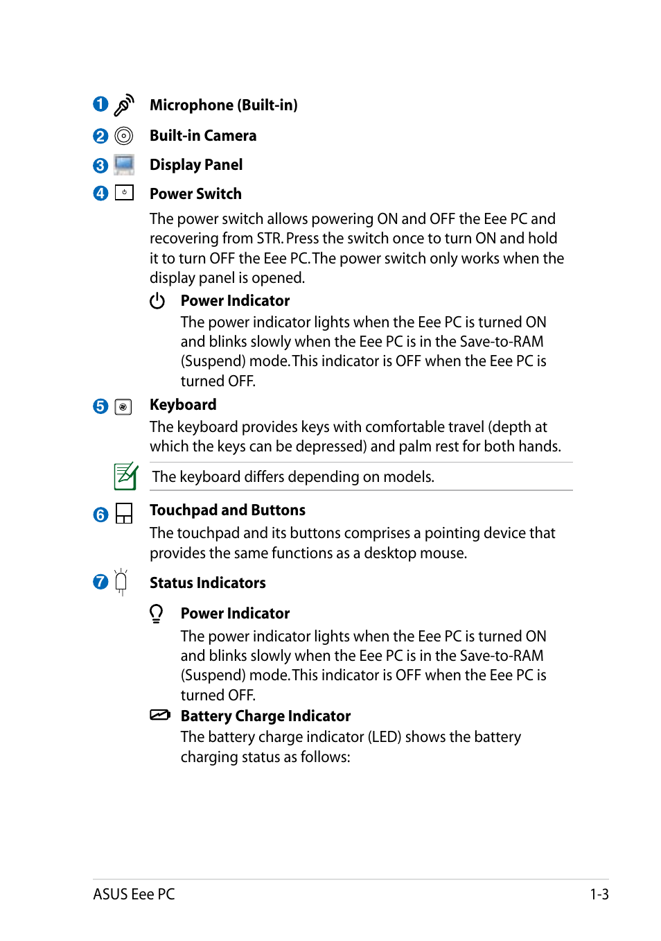 Asus Eee PC R101 User Manual | Page 11 / 60