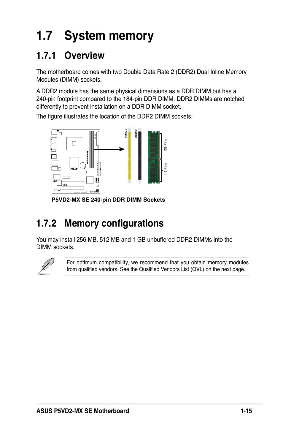 1 overview | Asus P5VD2-MX SE User Manual | Page 25 / 78