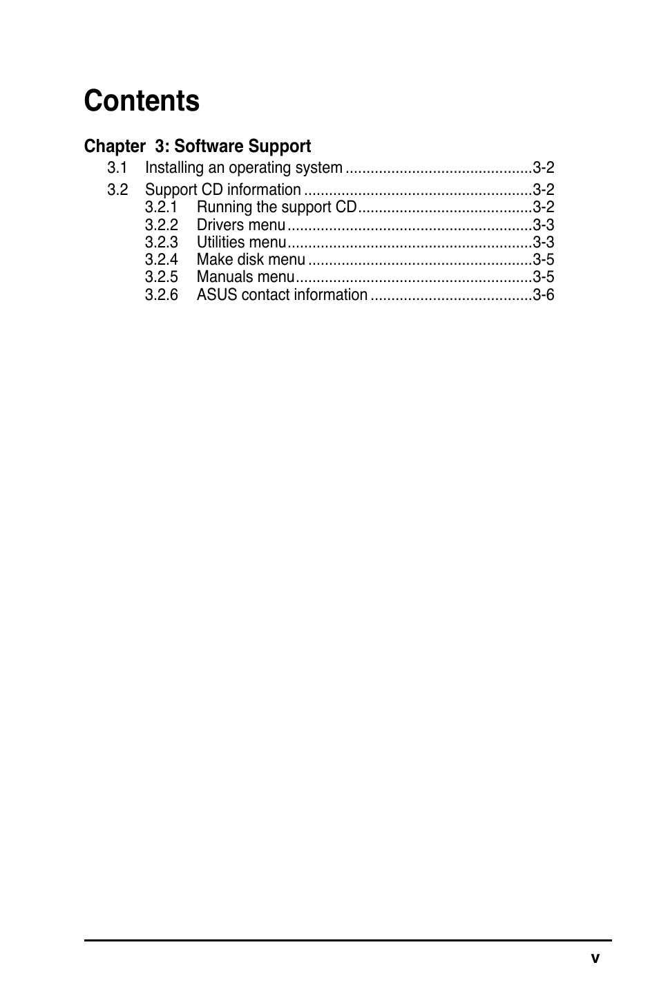 Asus P5VD2-MX SE User Manual | Page 5 / 78