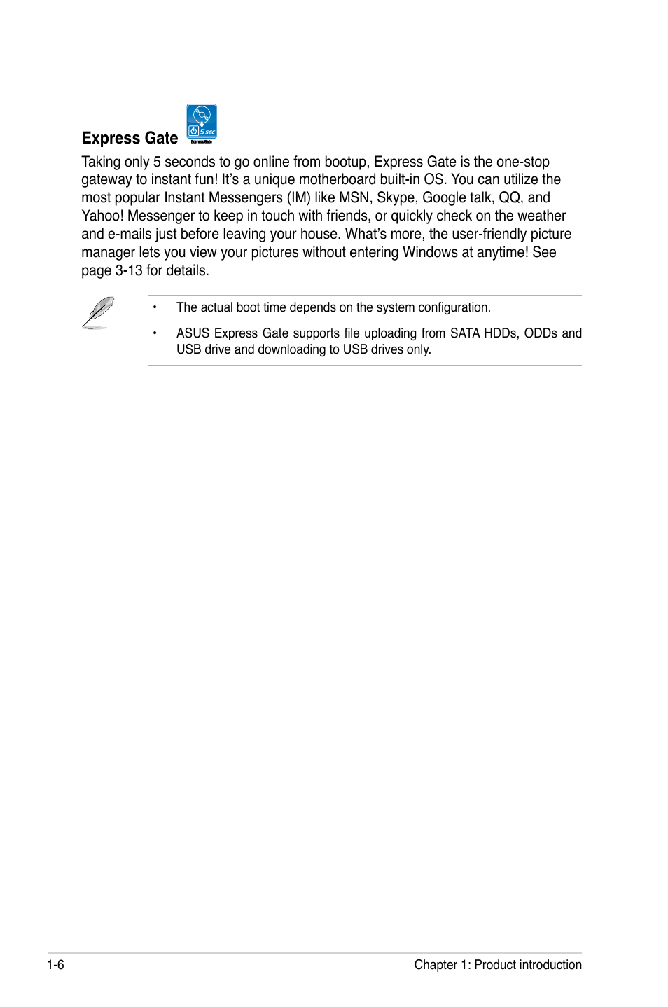 Asus M3N78-CM User Manual | Page 18 / 110