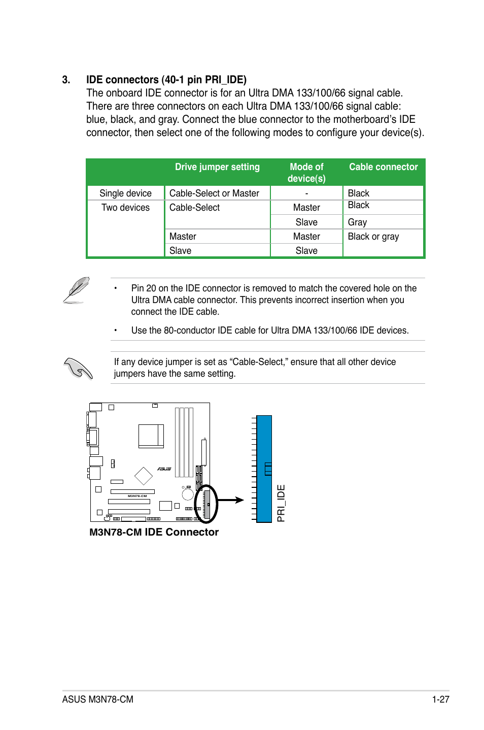 Asus M3N78-CM User Manual | Page 39 / 110