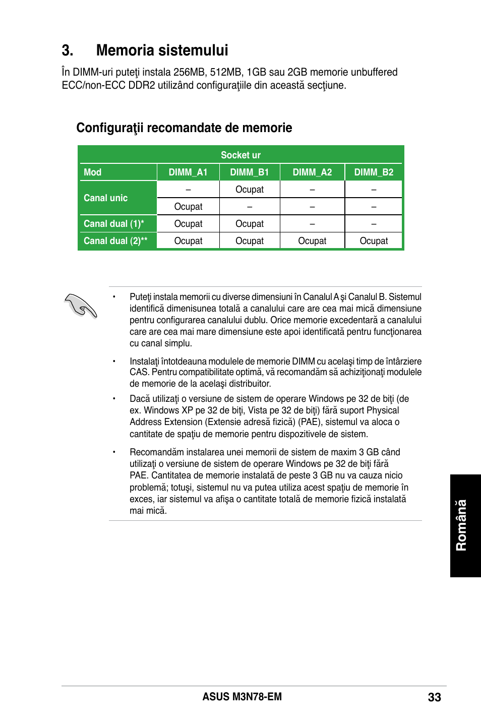 Asus M3N78-EM User Manual | Page 33 / 38