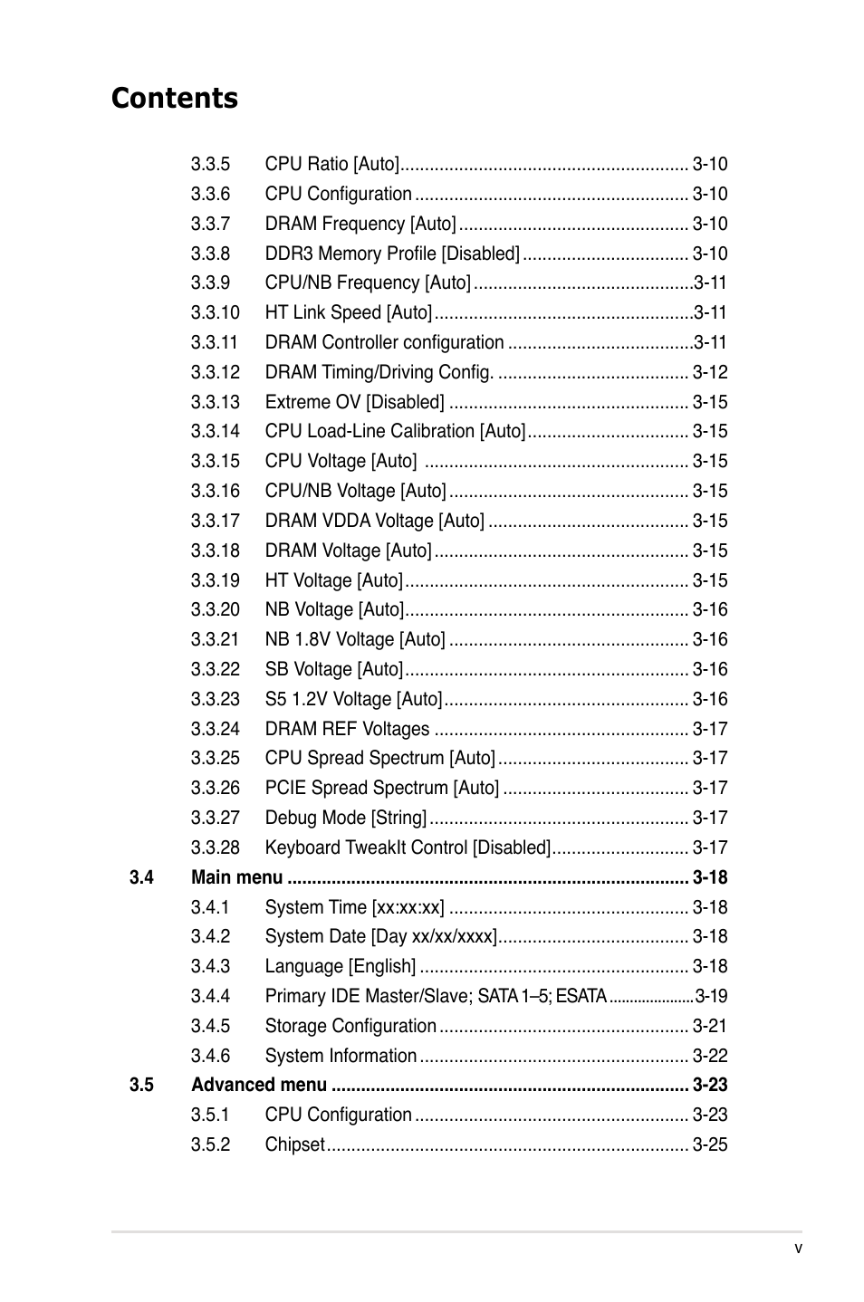 Asus Crosshair III Formula User Manual | Page 5 / 170