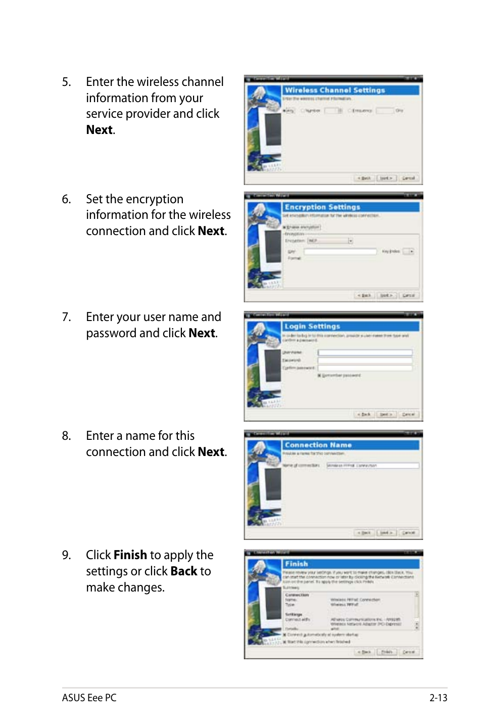 Asus Eee PC 1005HAB User Manual | Page 33 / 82