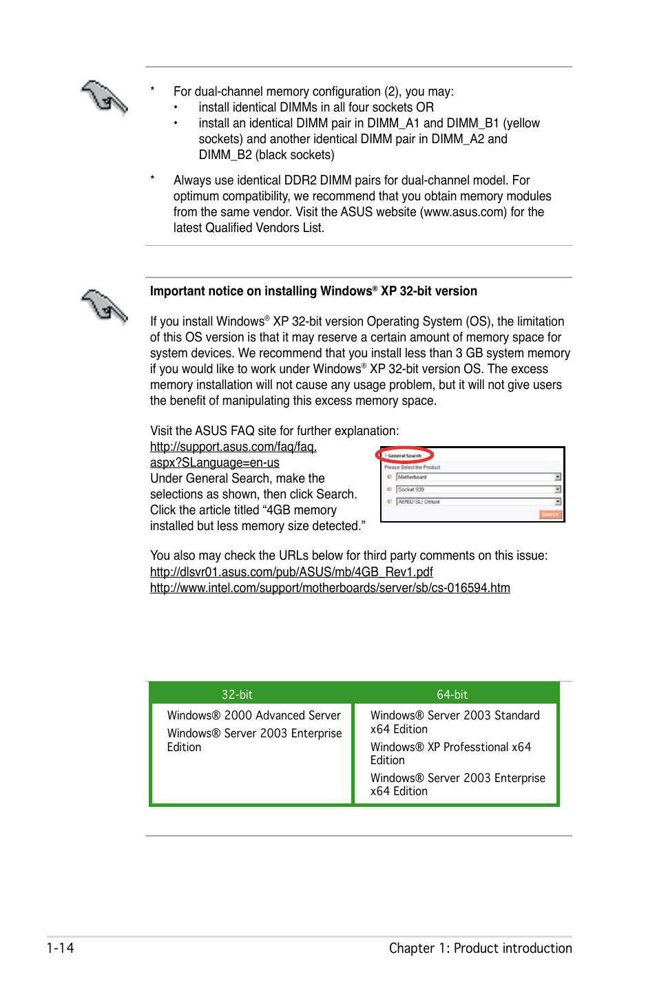 Asus M2N 1394 User Manual | Page 24 / 88