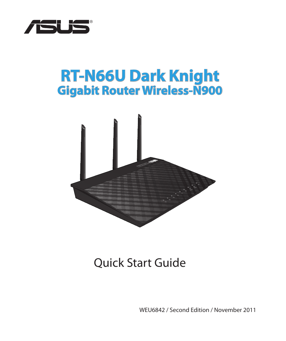 Asus RT-N66U (VER.B1) User Manual | 182 pages