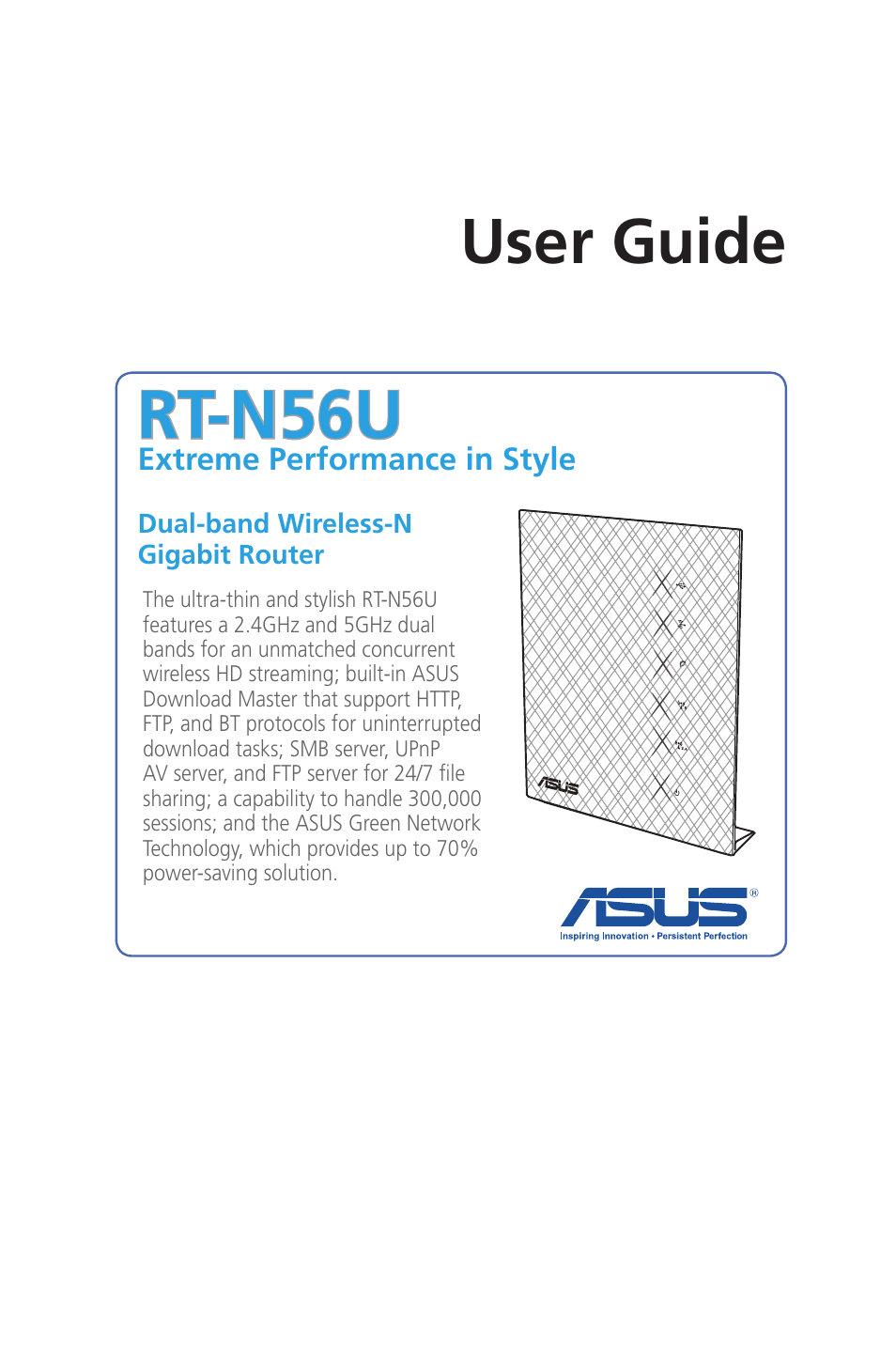 Asus RT-N56U User Manual | 72 pages