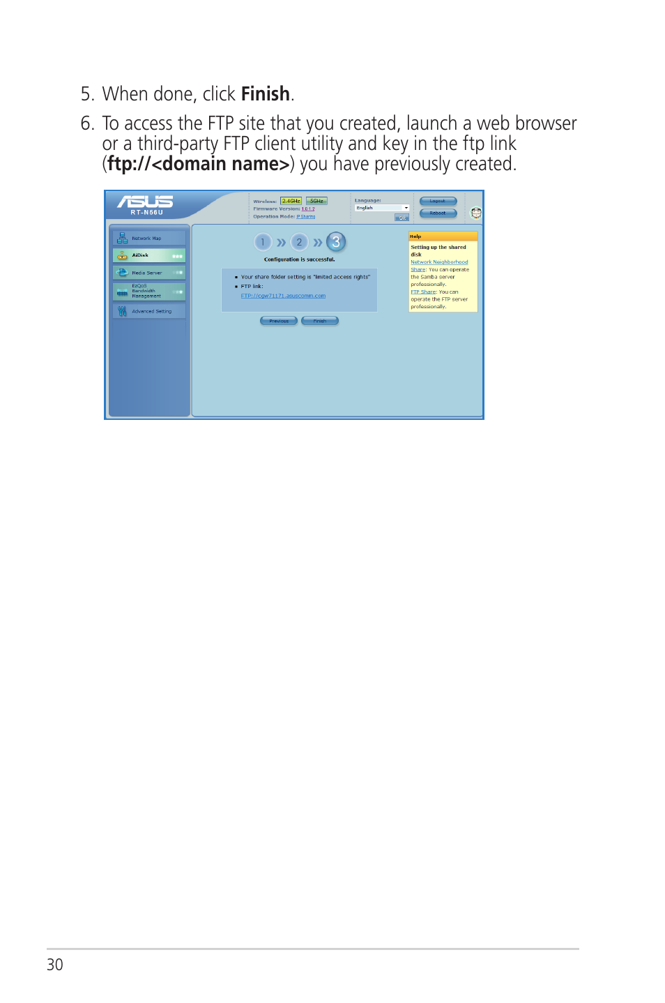 Asus RT-N56U User Manual | Page 30 / 72
