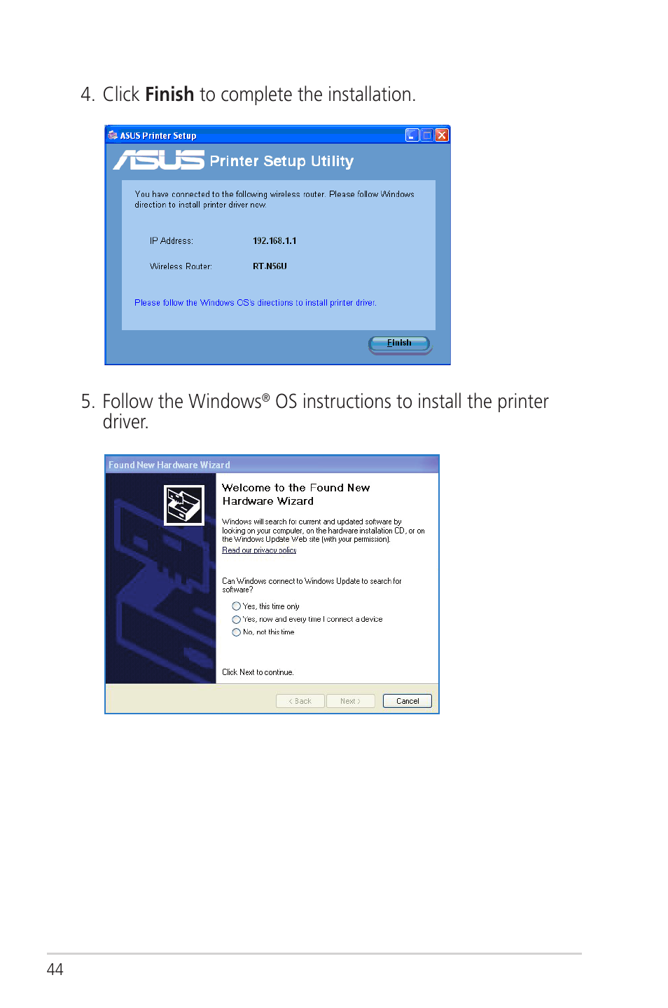 Asus RT-N56U User Manual | Page 44 / 72